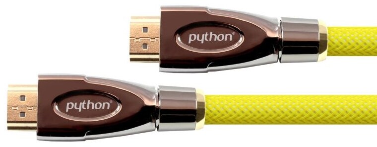 Good Connections PYTHON HDMI Kabel Ethernet 4K*2K gelb 0,5m