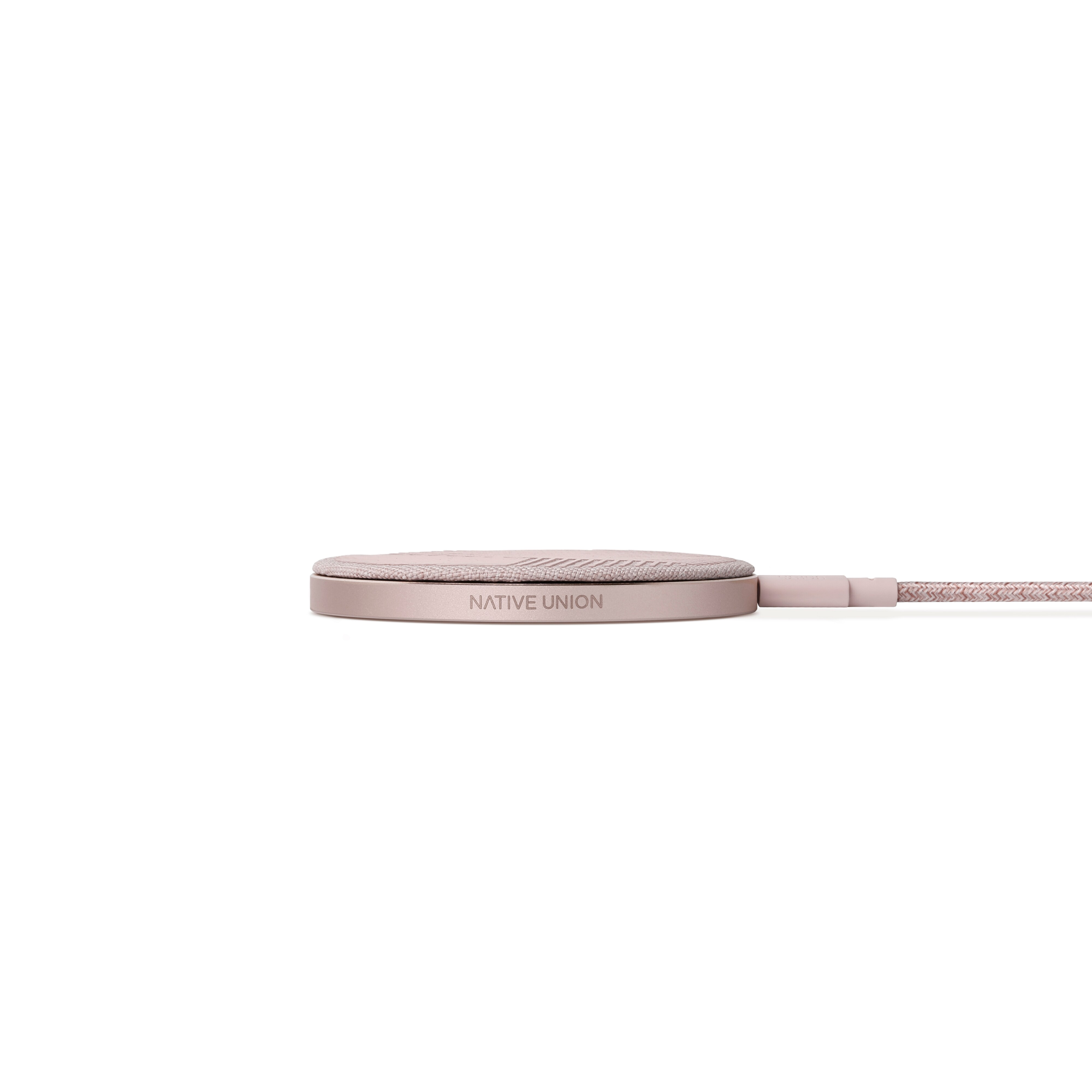 Native Union Drop 10W Wireless Charging Pad Rose