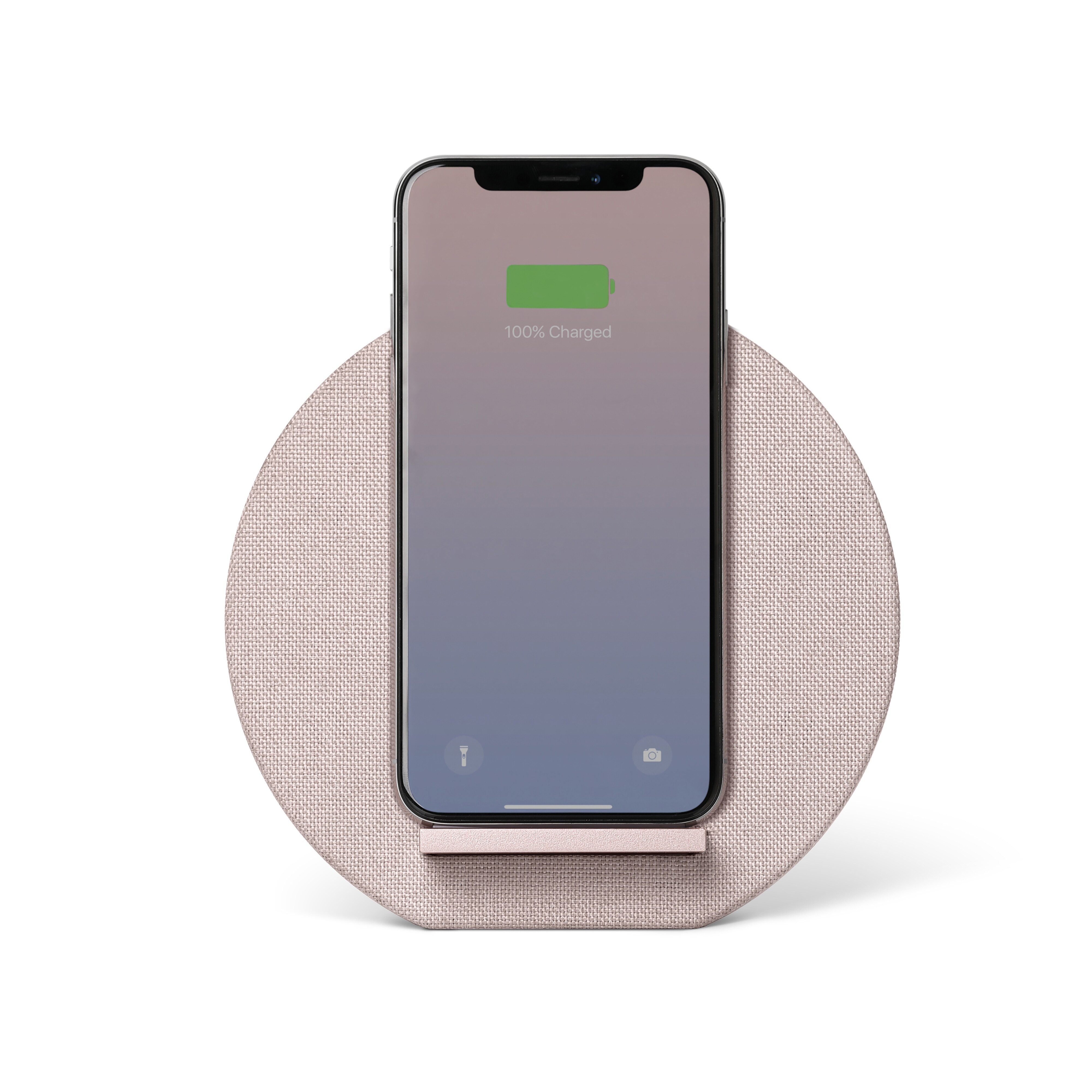 Native Union Dock 10 W Wireless Charging Stand Rose