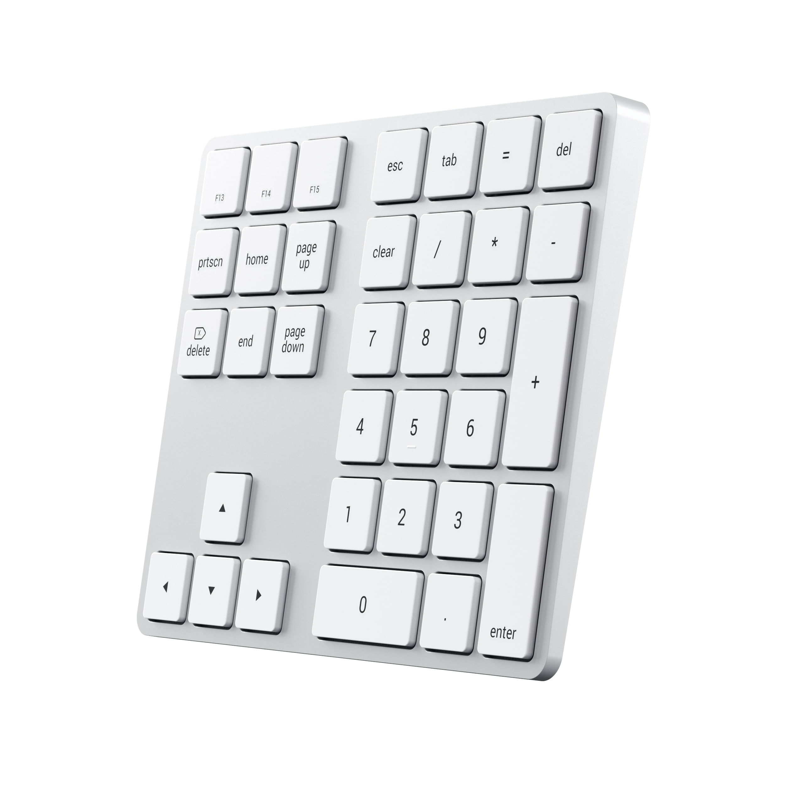 Satechi Extended Wireless Keypad Silber