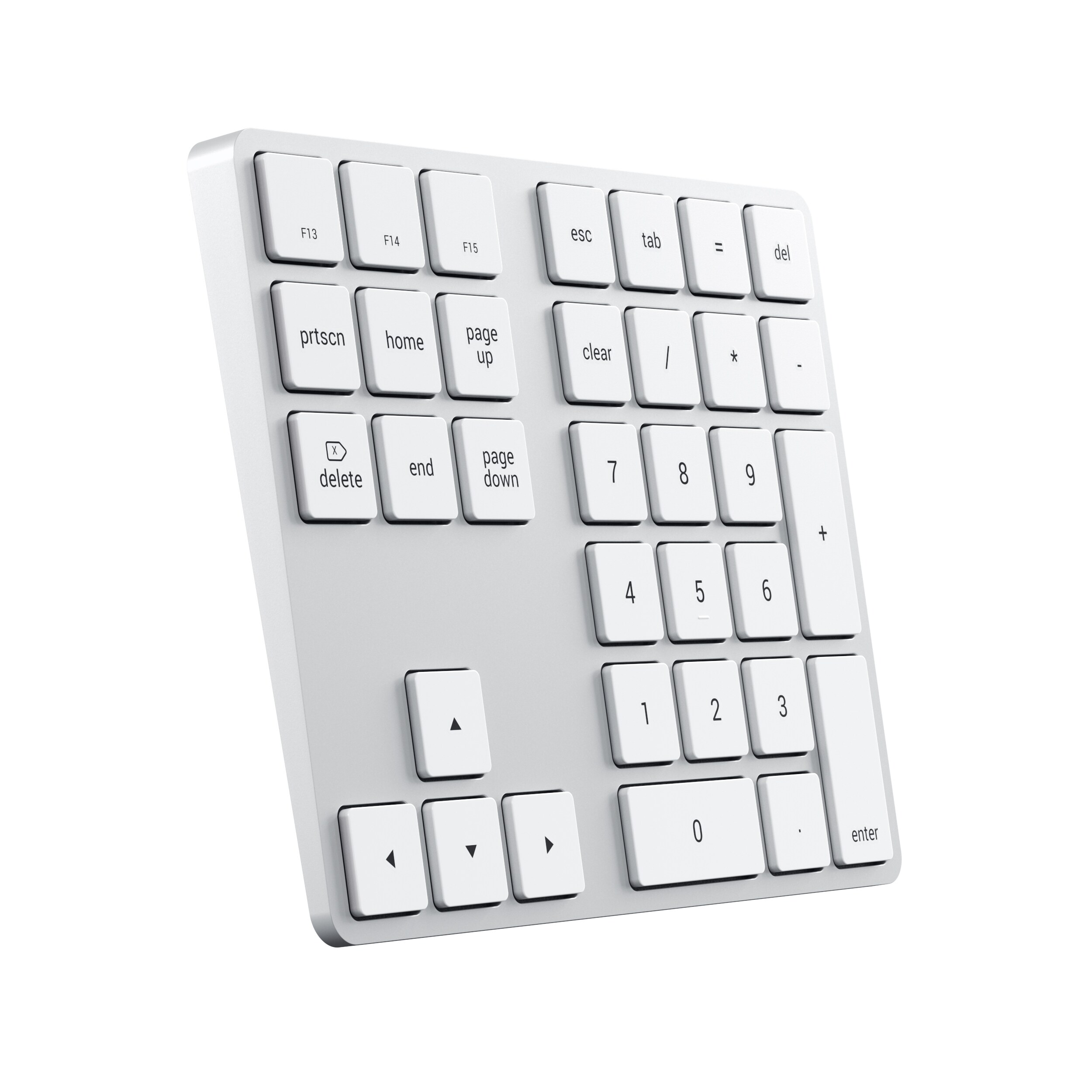 Satechi Extended Wireless Keypad Silber