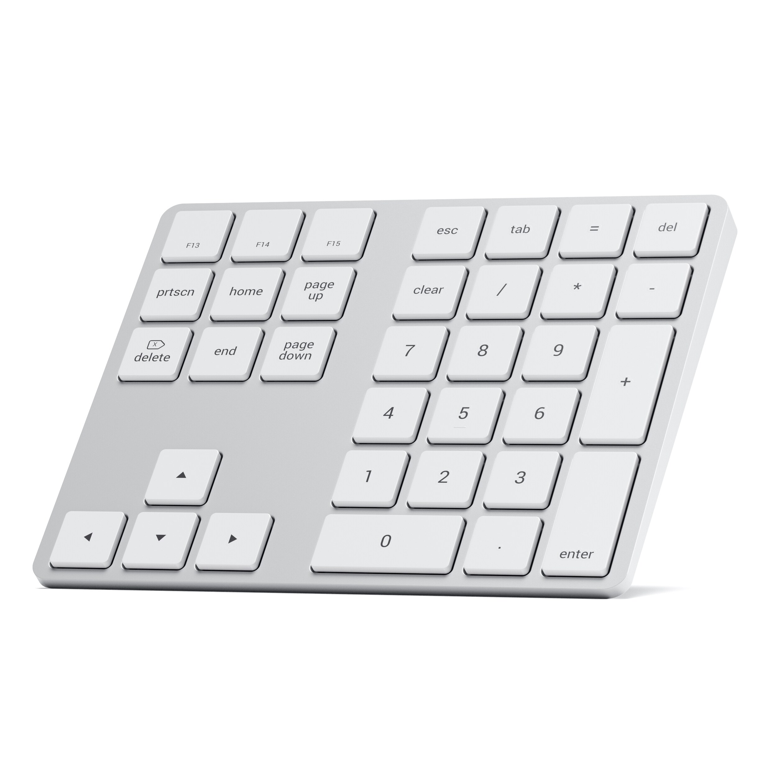 Satechi Extended Wireless Keypad Silber