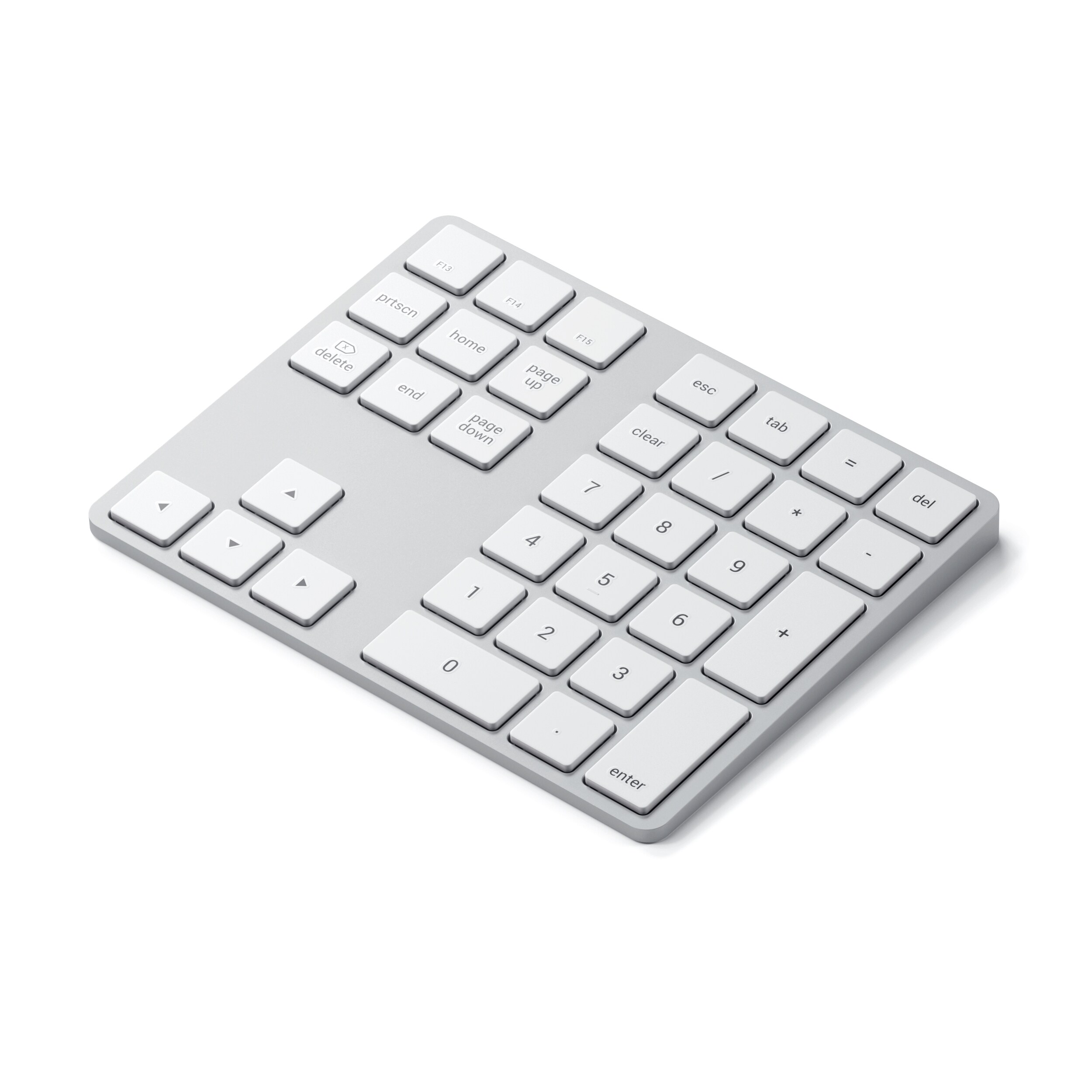 Satechi Extended Wireless Keypad Silber