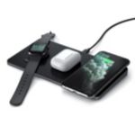 Satechi Trio Wireless Charging Pad Schwarz