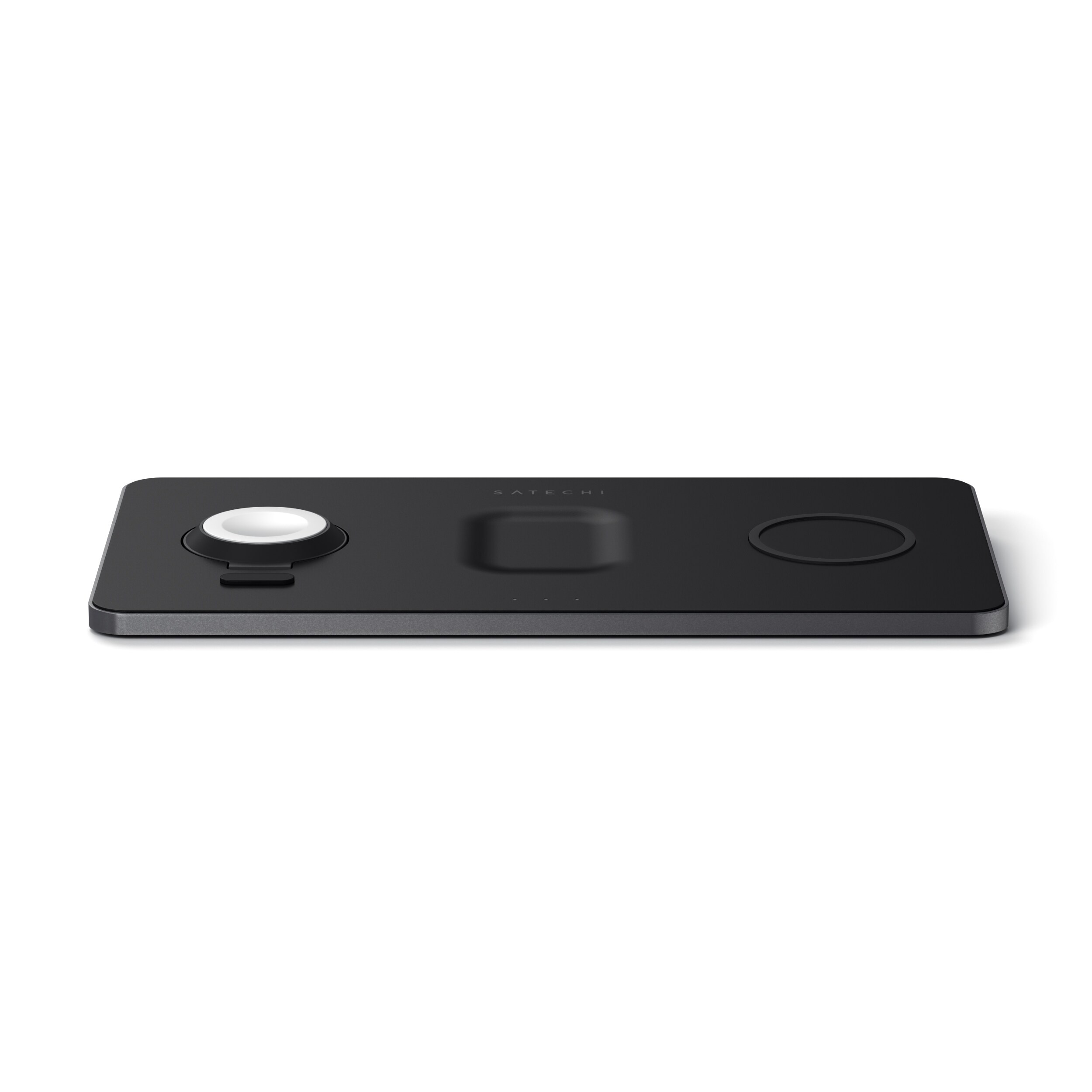 Satechi Trio Wireless Charging Pad Schwarz