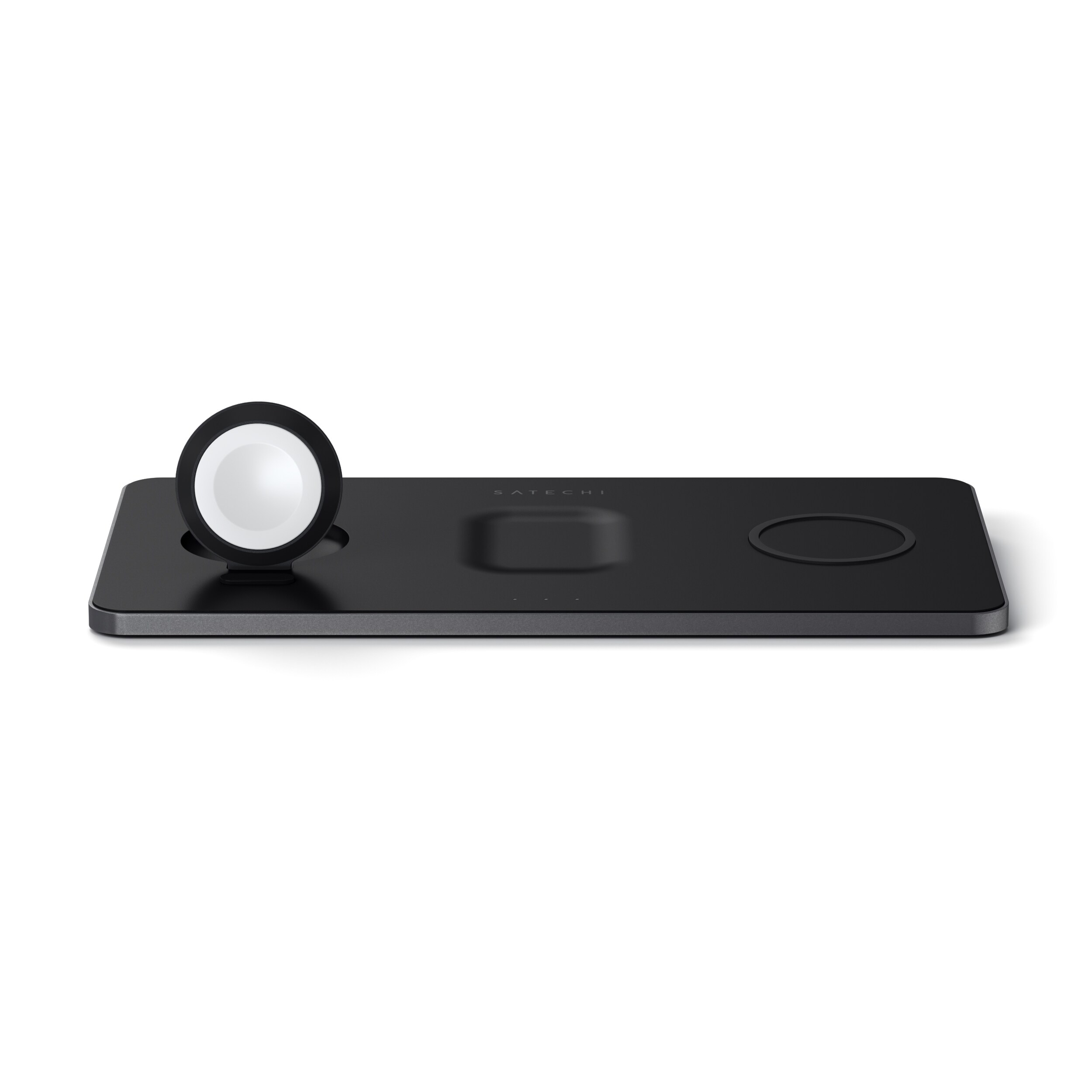 Satechi Trio Wireless Charging Pad Schwarz