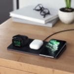 Satechi Trio Wireless Charging Pad Schwarz