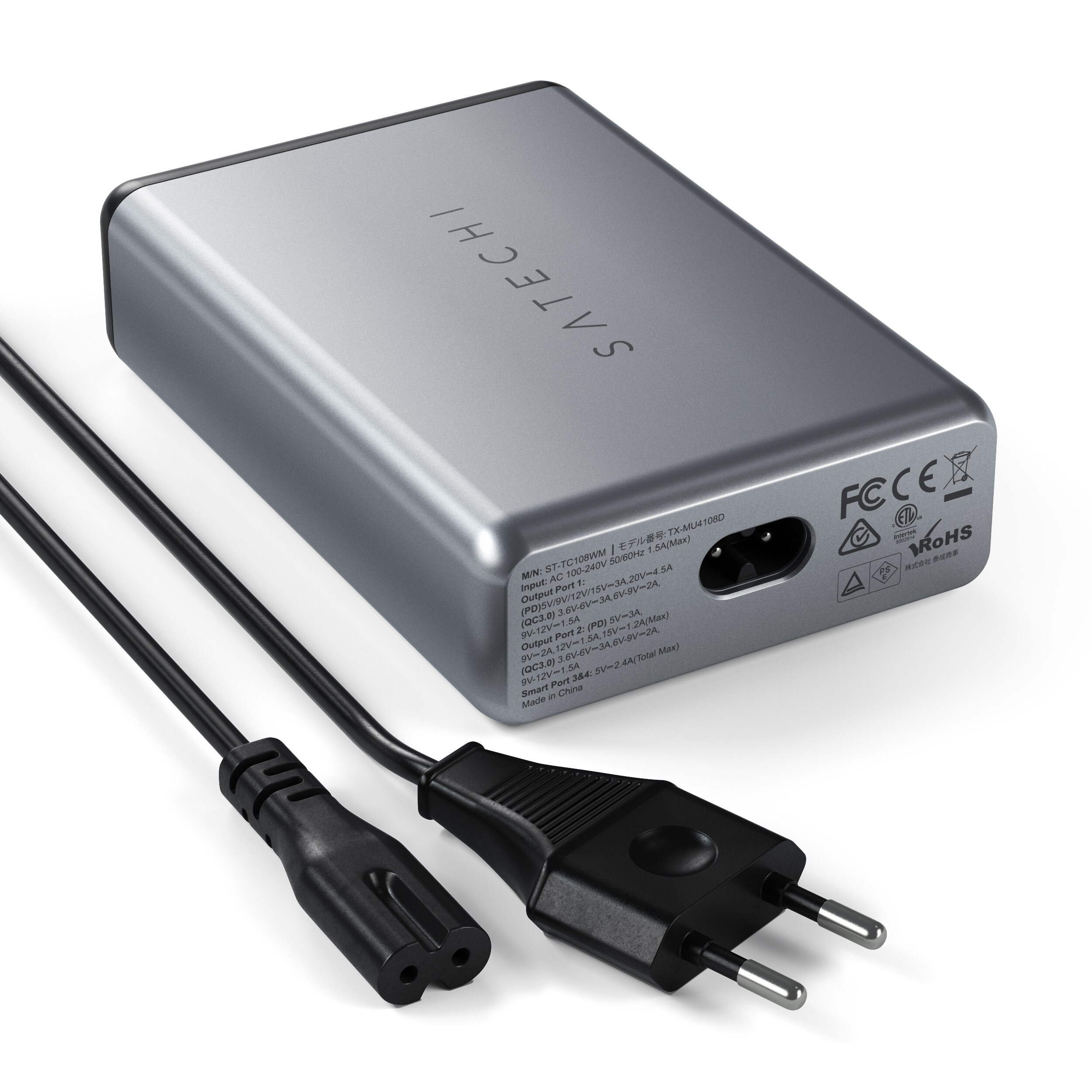 Satechi 108W Pro Type-C PD Desktop Charger