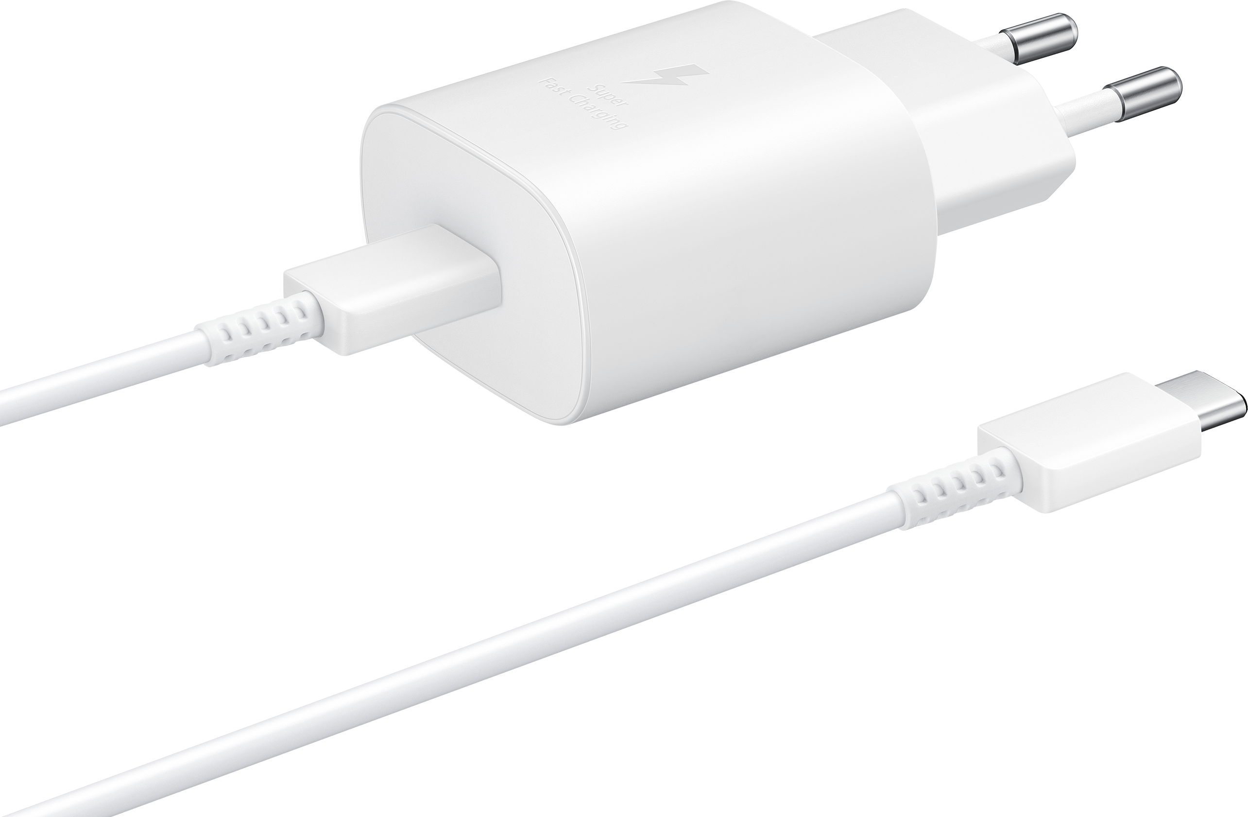 Samsung Schnellladegerät EP-TA800 USB-C, Weiß