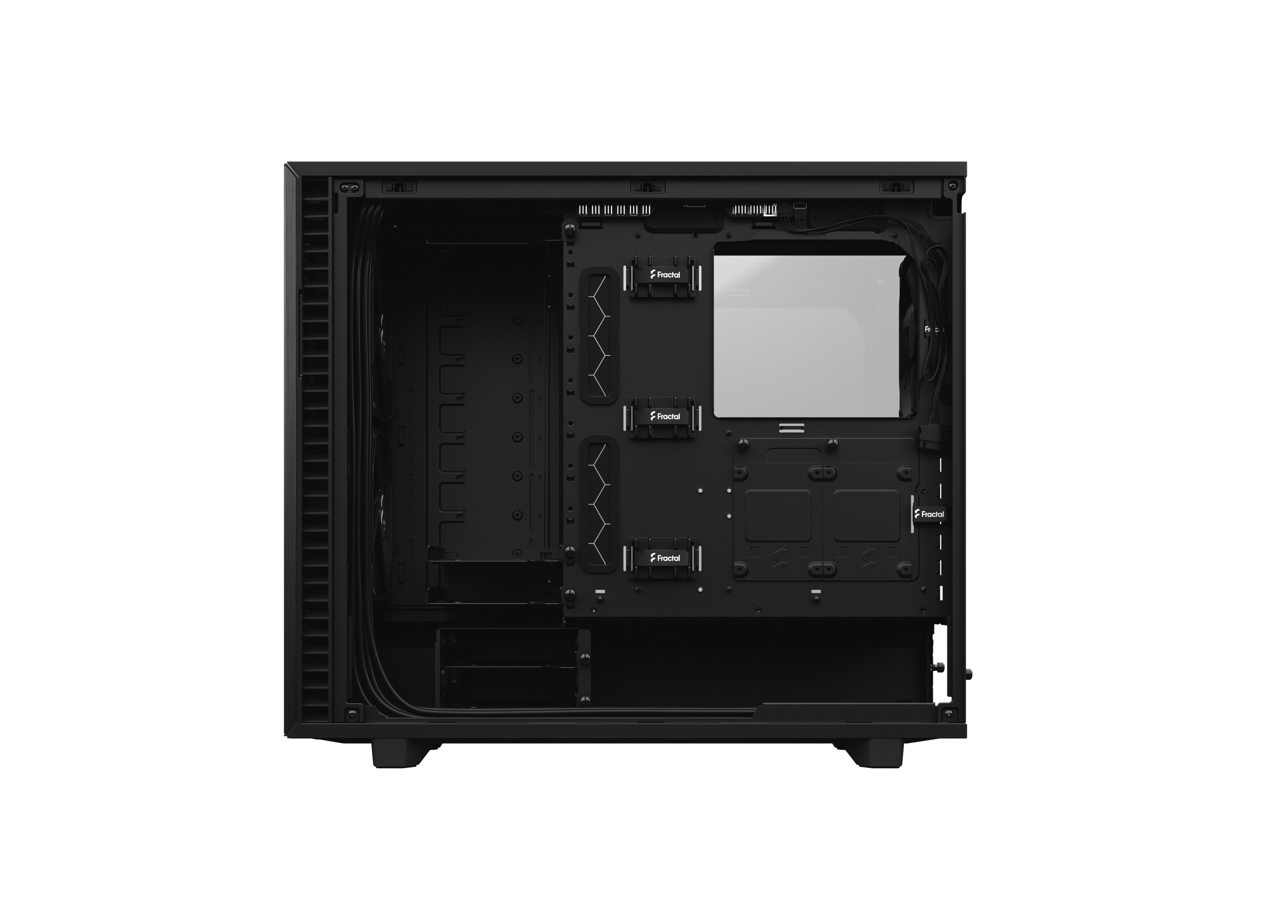 Fractal Design Define 7 ATX Gaming Gehäuse TG Seitenfenster/Dämmung black