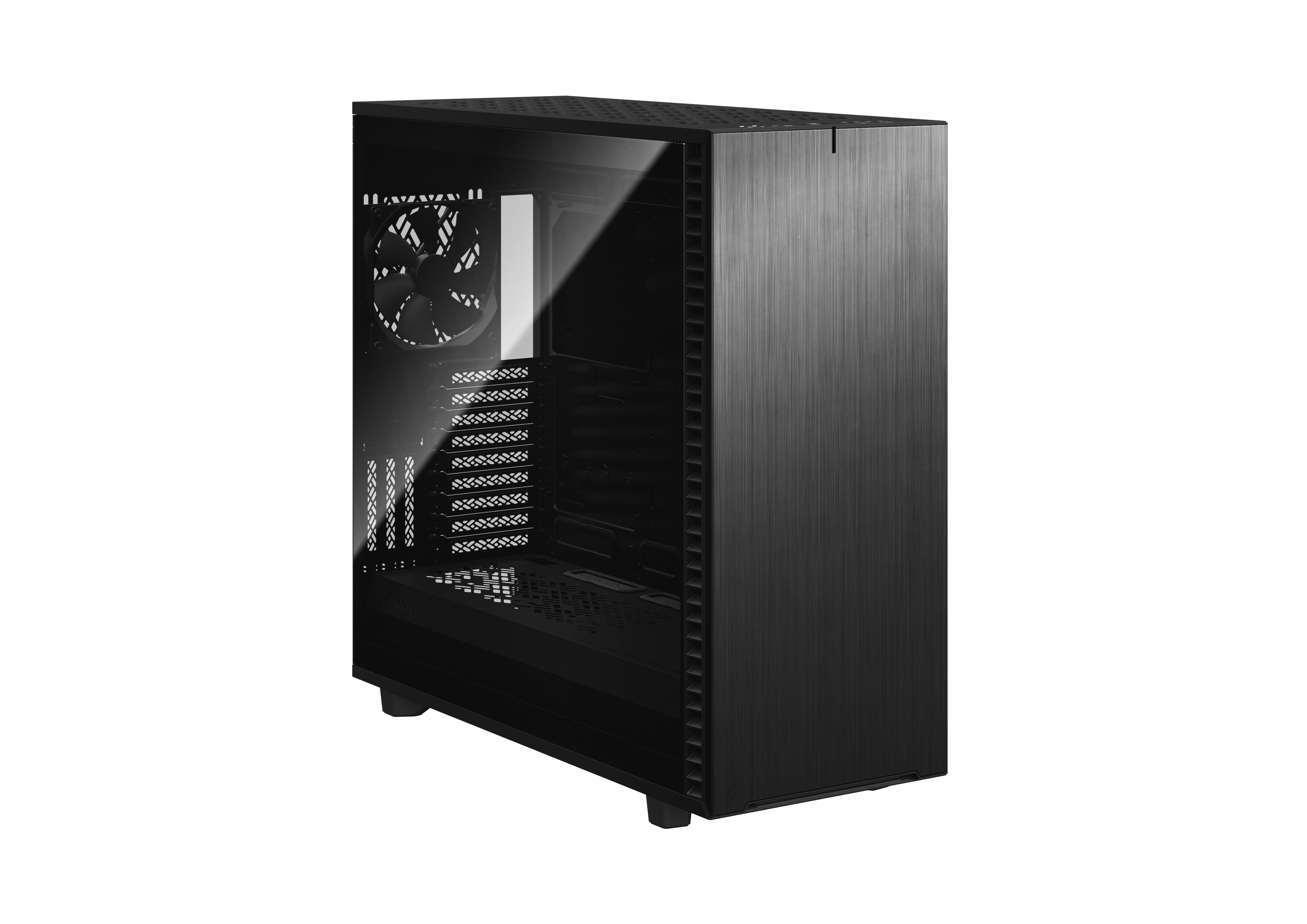 Fractal Design Define 7 XL Gaming Gehäuse Schwarz mit Dämmung/Seitenfenster DT