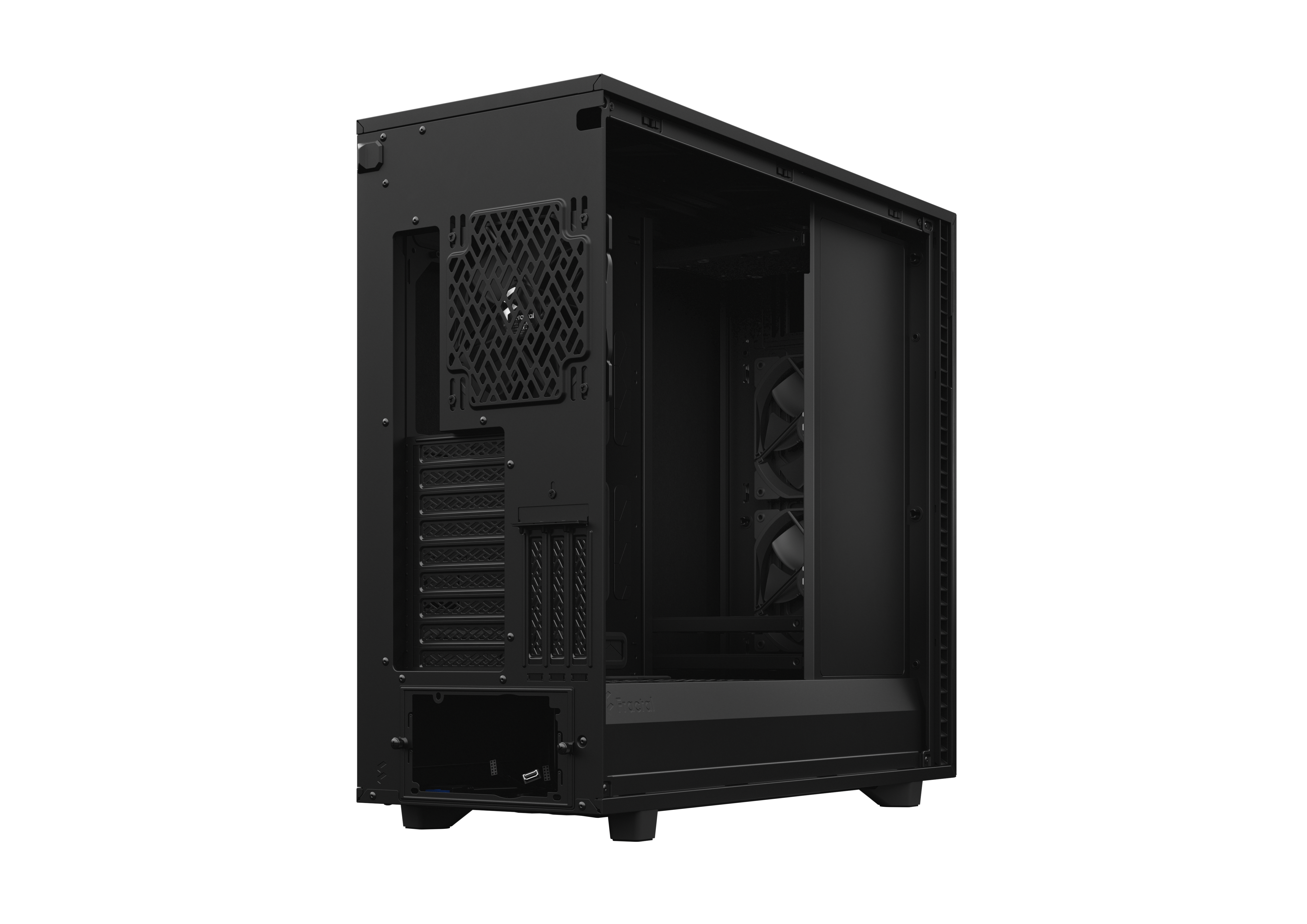 Fractal Design Define 7 XL Gaming Gehäuse Schwarz mit Dämmung/Seitenfenster DTL