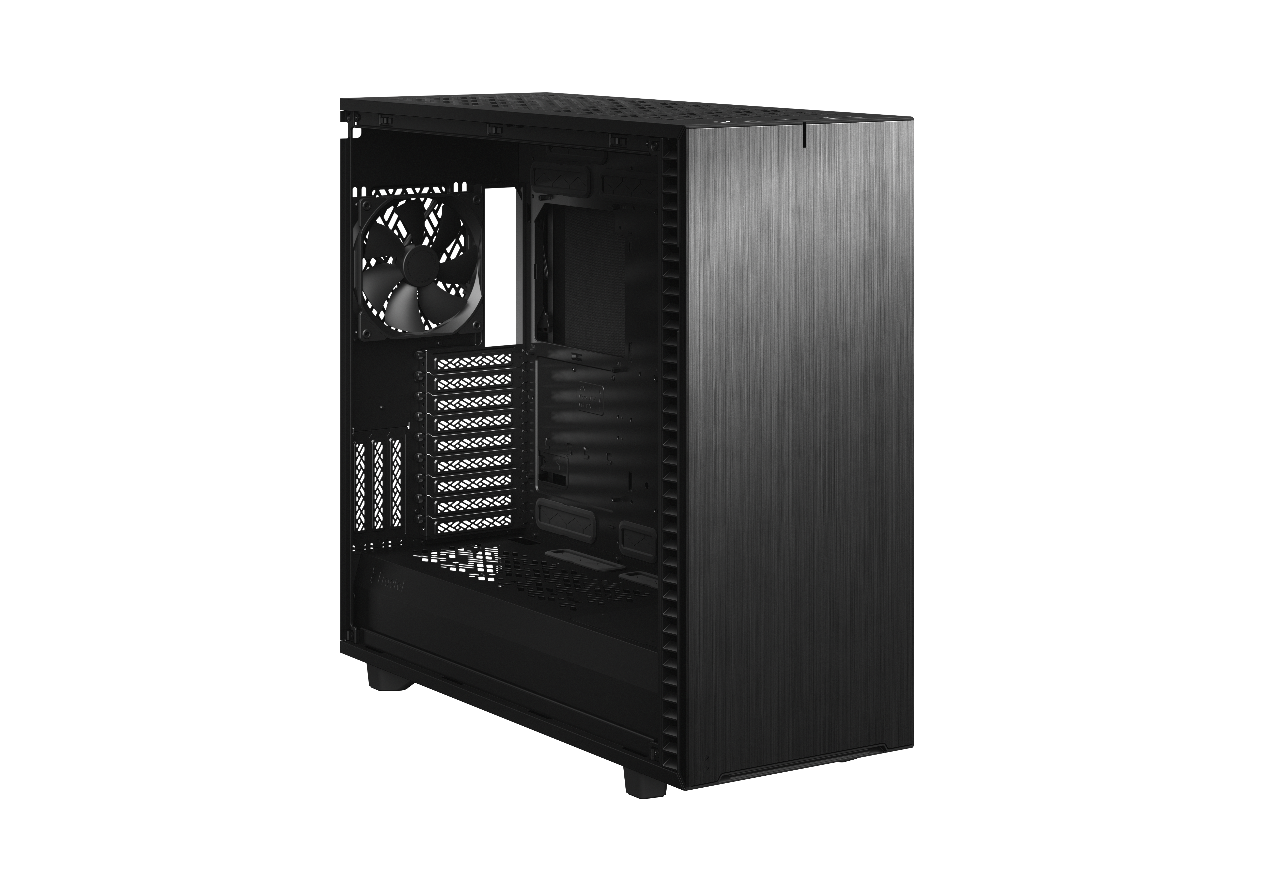 Fractal Design Define 7 XL Gaming Gehäuse Schwarz mit Dämmung/Seitenfenster DTL