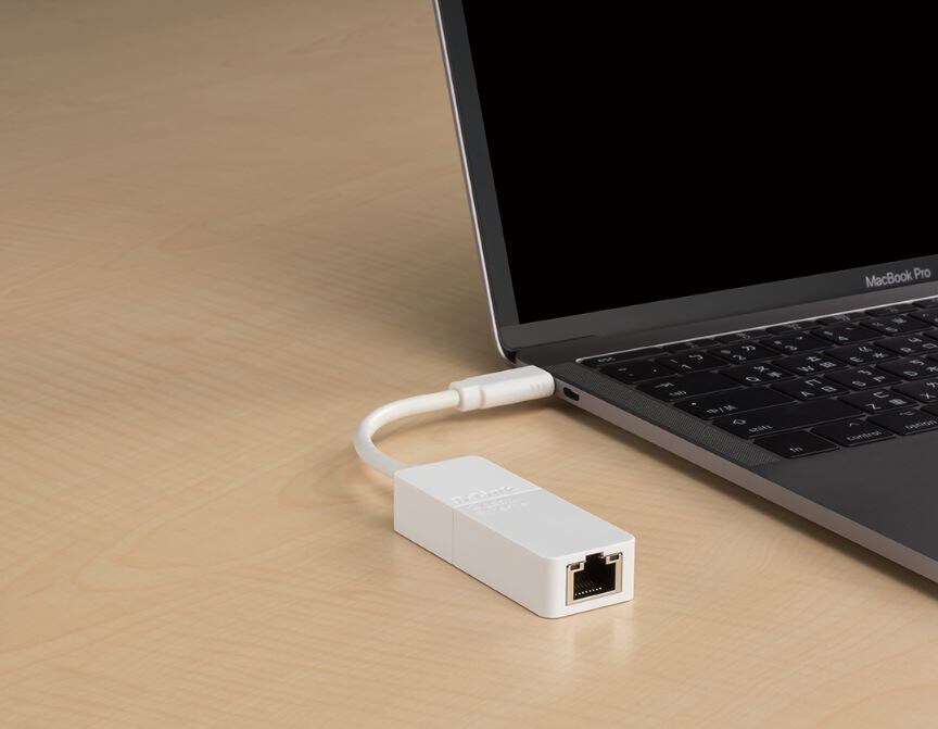 D-Link DUB-E130 - Netzwerkadapter - USB-C - Gigabit