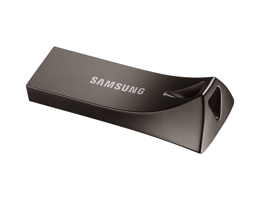 Samsung BAR Plus 256GB Flash Drive Fit 3.1 USB Stick Metallgehäuse grau