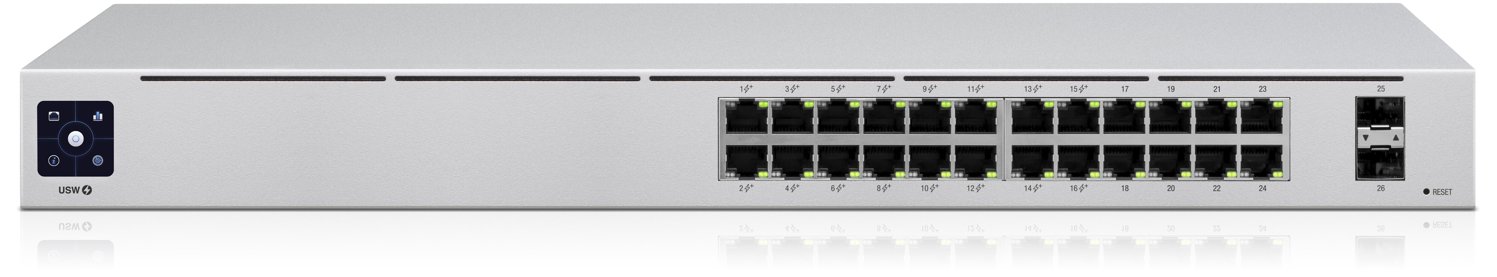 Ubiquiti USW-24-POE UniFi 24-Port PoE+ Smart Managed Switch 2x SFP