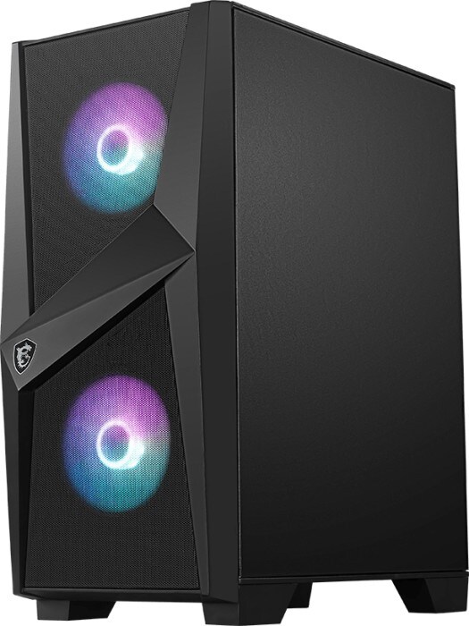 MSI MAG Forge 100R MIDI Tower Gaming Gehäuse, Echtglas Seitenfenster