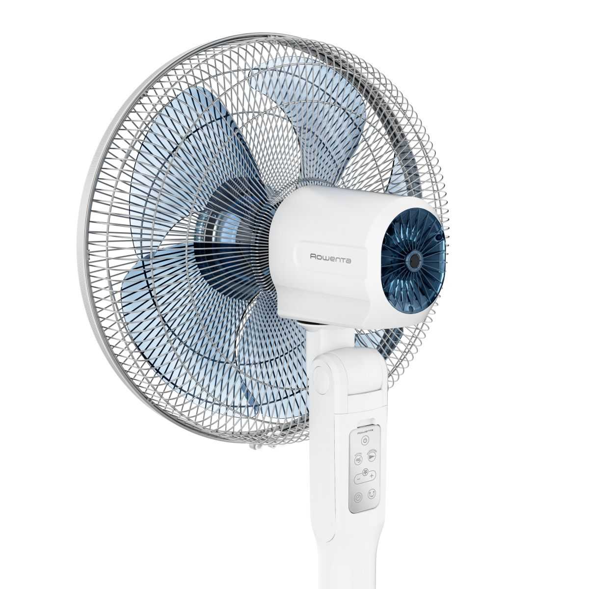 Rowenta VU5770 Turbo Silence Extreme+ Standventilator Fernbedienung weiß