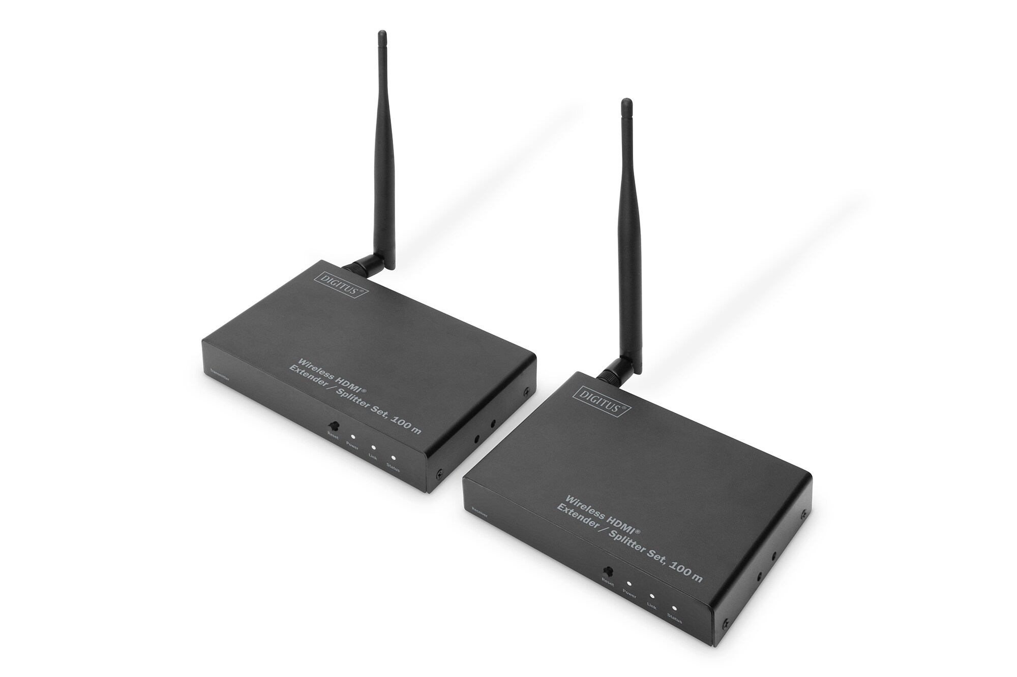 DIGITUS DS-55314 Wireless HDMI Extender / Splitter Set 100m schwarz