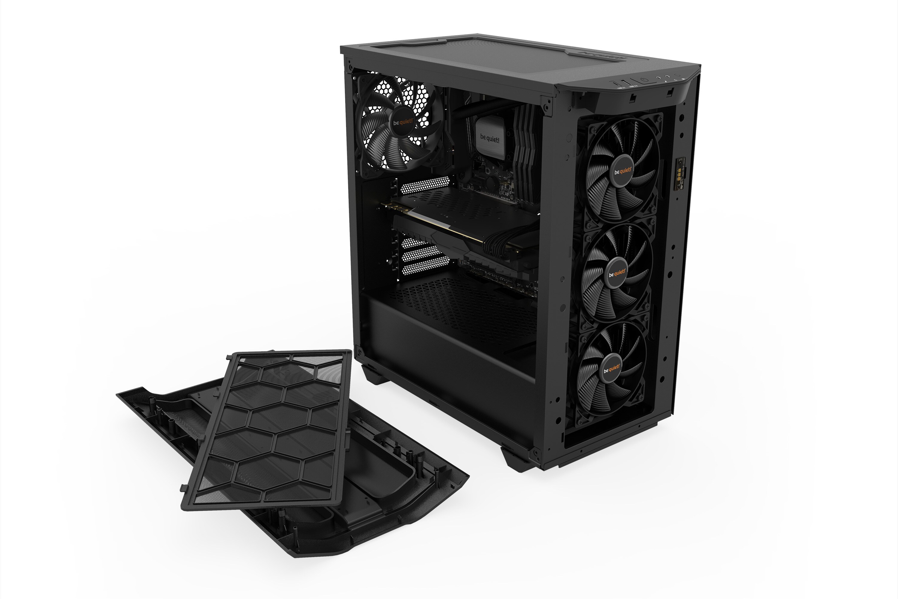 be quiet! Pure Base 500DX Schwarz Midi Tower Gaming Gehäuse