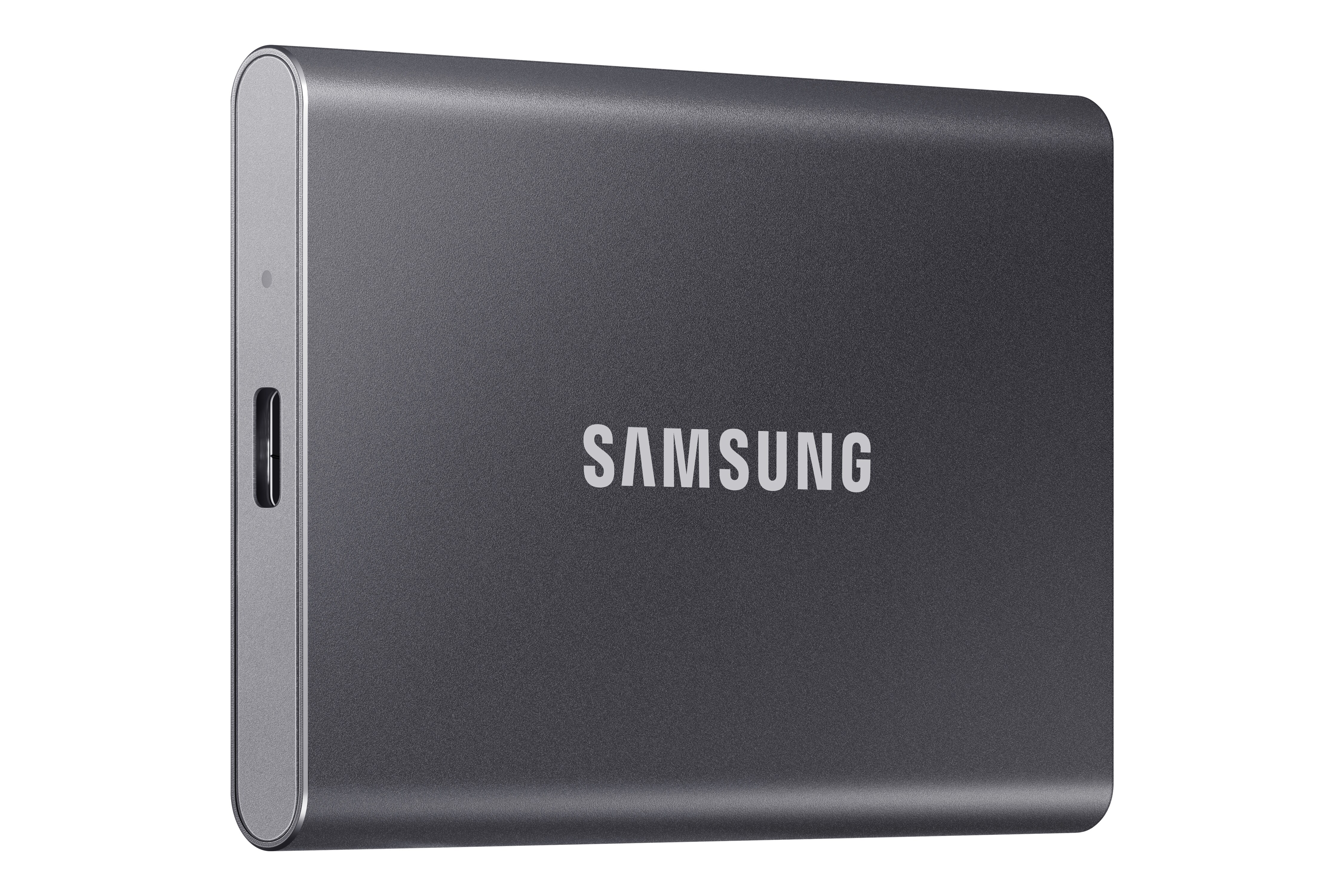 Samsung Portable SSD T7 500 GB USB 3.2 Gen2 Typ-C Titan Gray