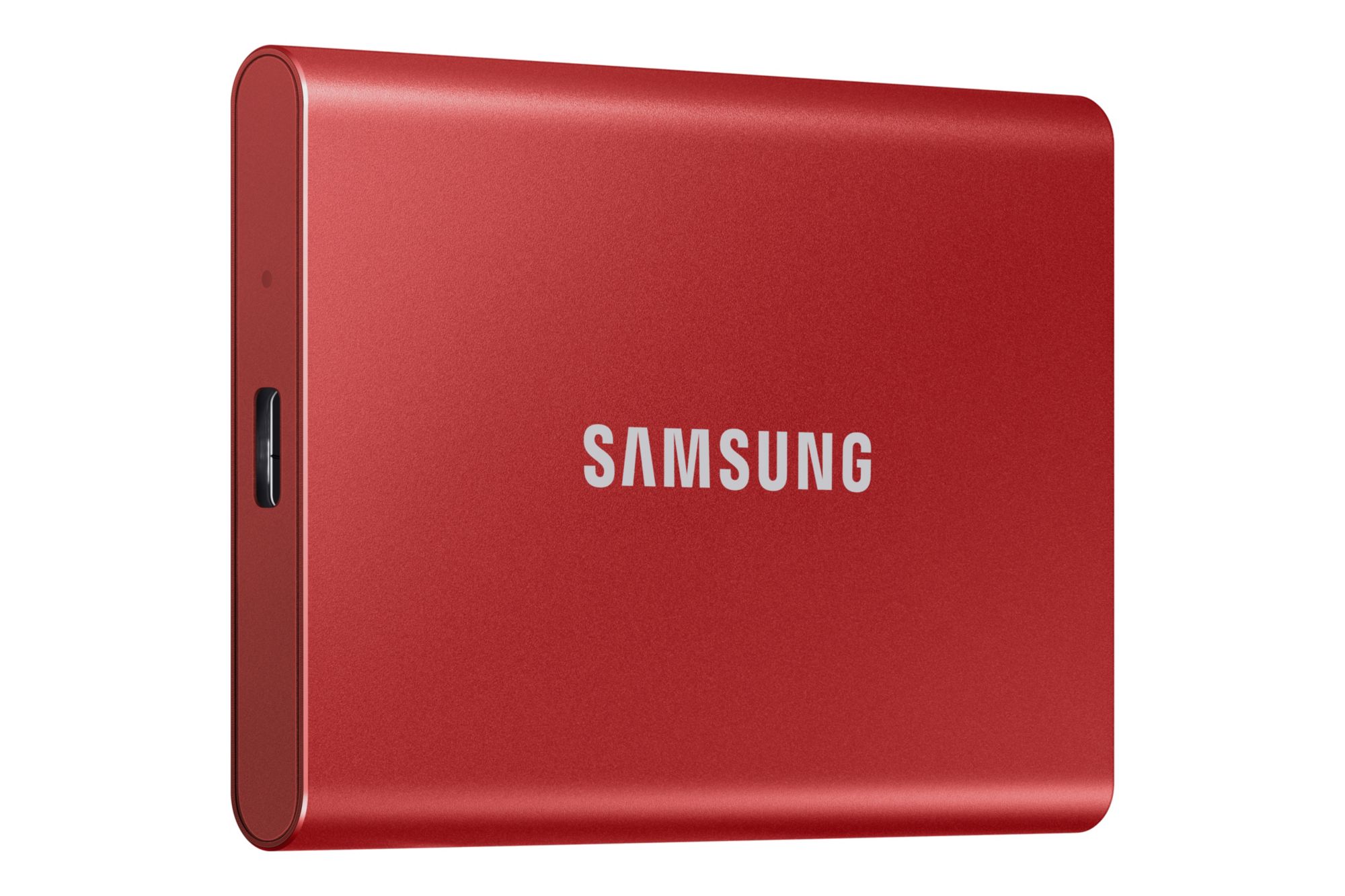 Samsung Portable SSD T7 500 GB USB 3.2 Gen2 Typ-C Metallic Red