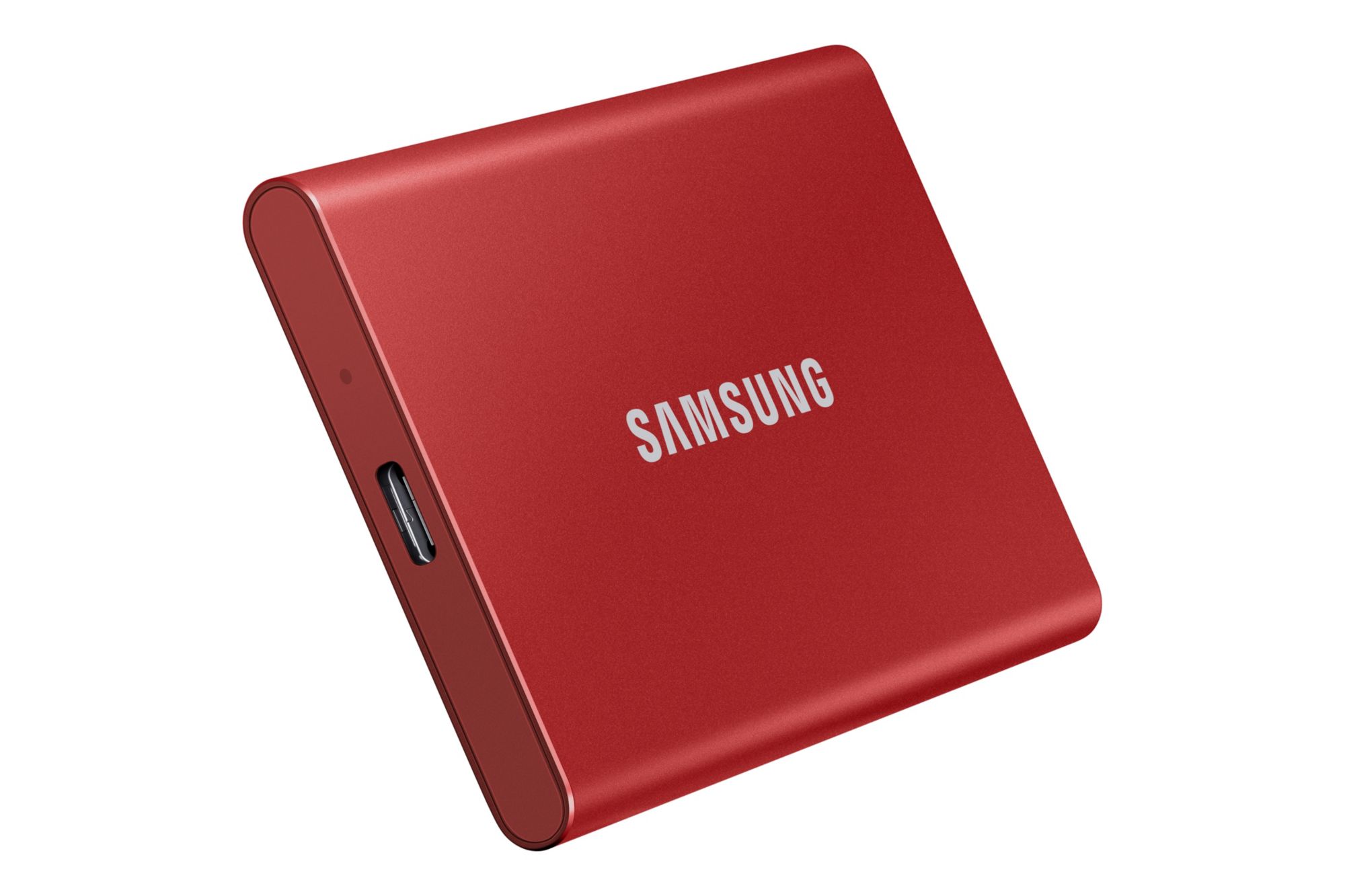 Samsung Portable SSD T7 500 GB USB 3.2 Gen2 Typ-C Metallic Red