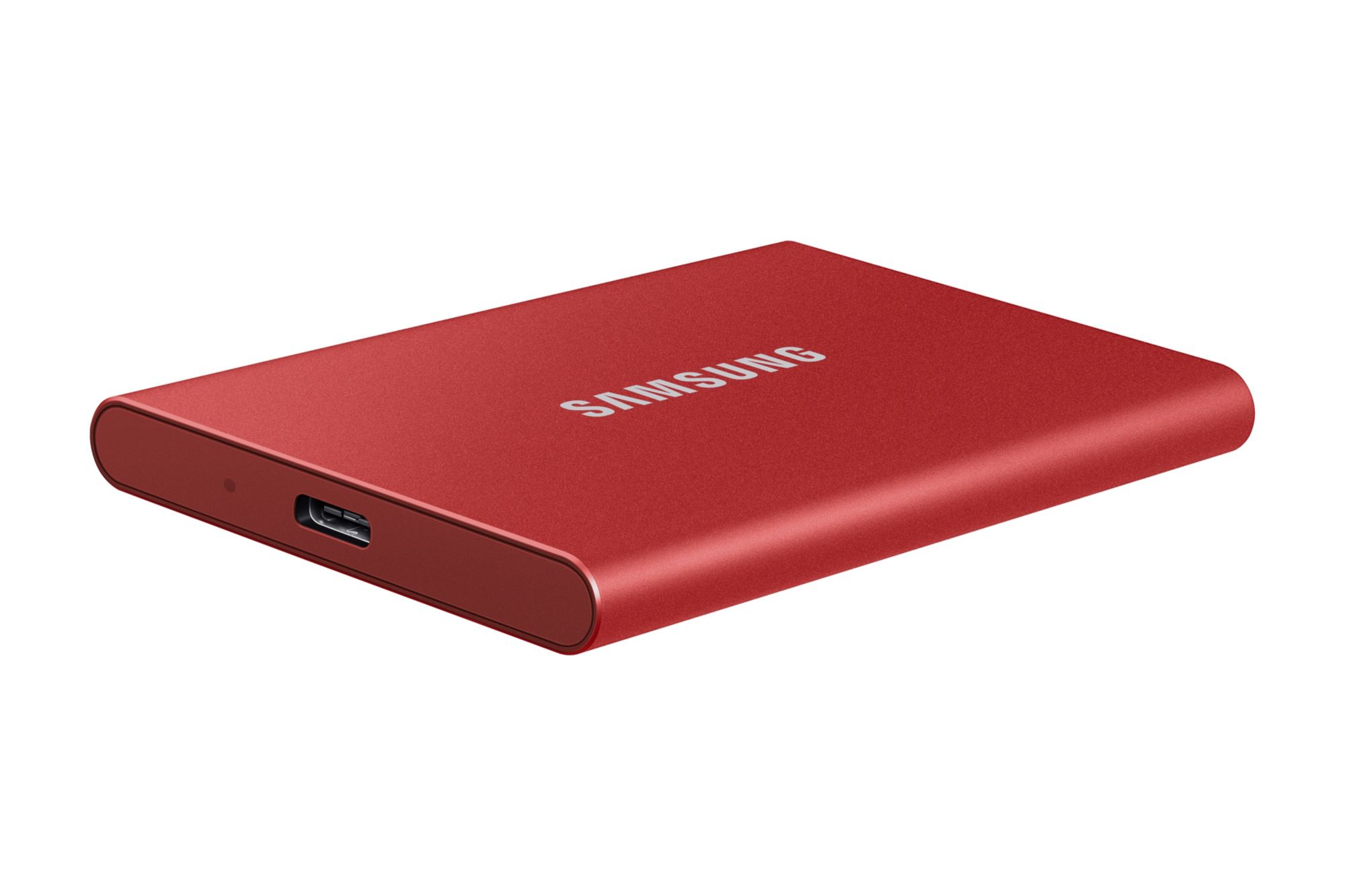 Samsung Portable SSD T7 500 GB USB 3.2 Gen2 Typ-C Metallic Red