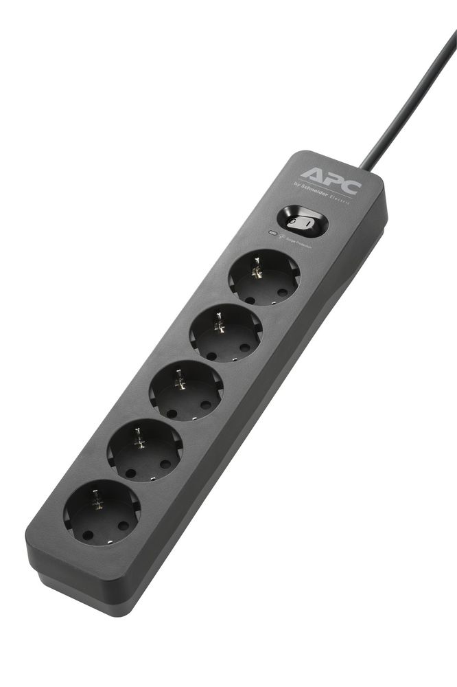 APC Surge Protector - PME5B-GR - Steckdosenleiste mit Überspannungsschutz