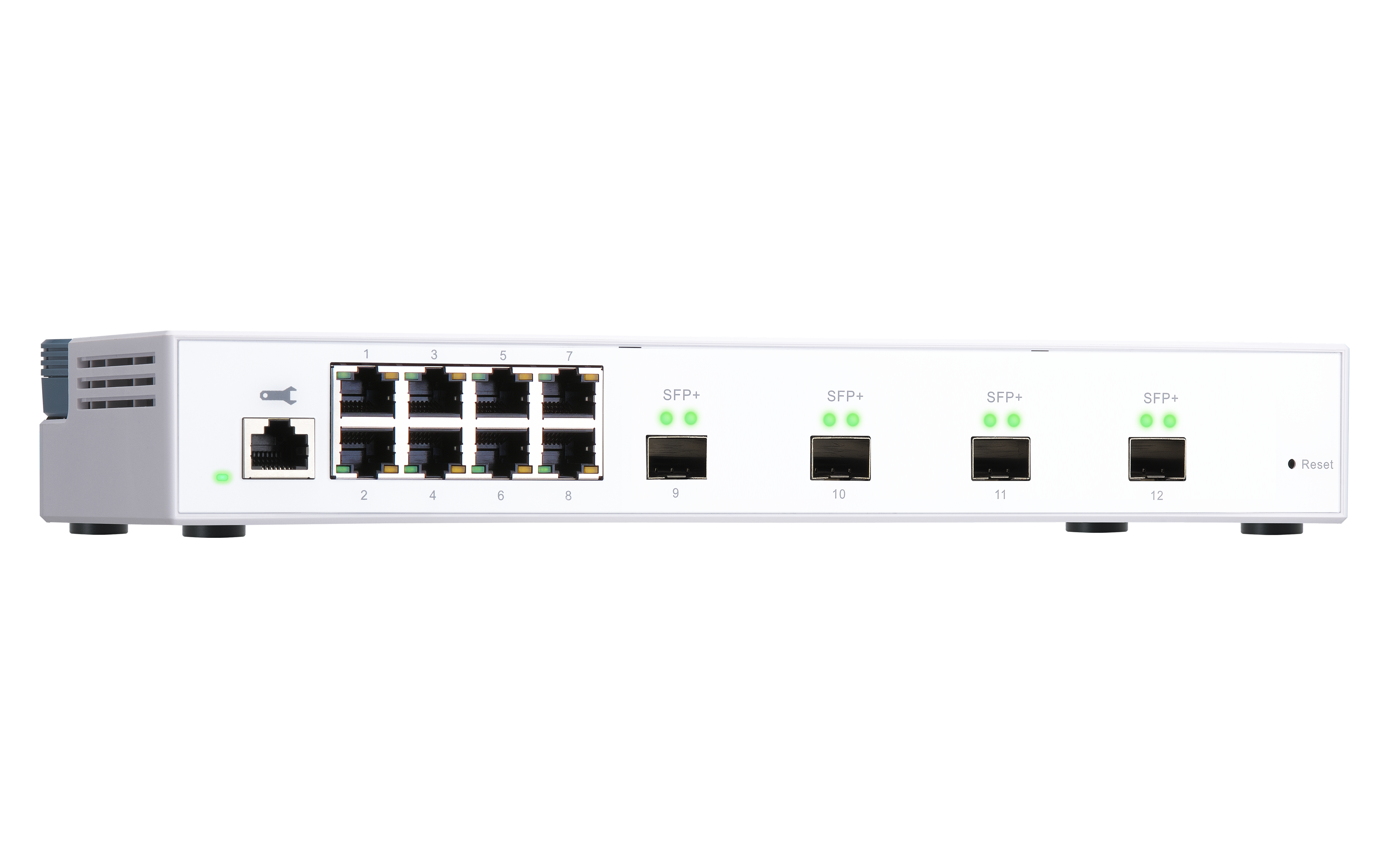 QNAP QSW-M408S 8 Port Desktop Switch Web Managed 1G/10G SFP+