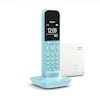 Gigaset CL390A schnurloses Festnetztelefon mit AB (analog), purist blue