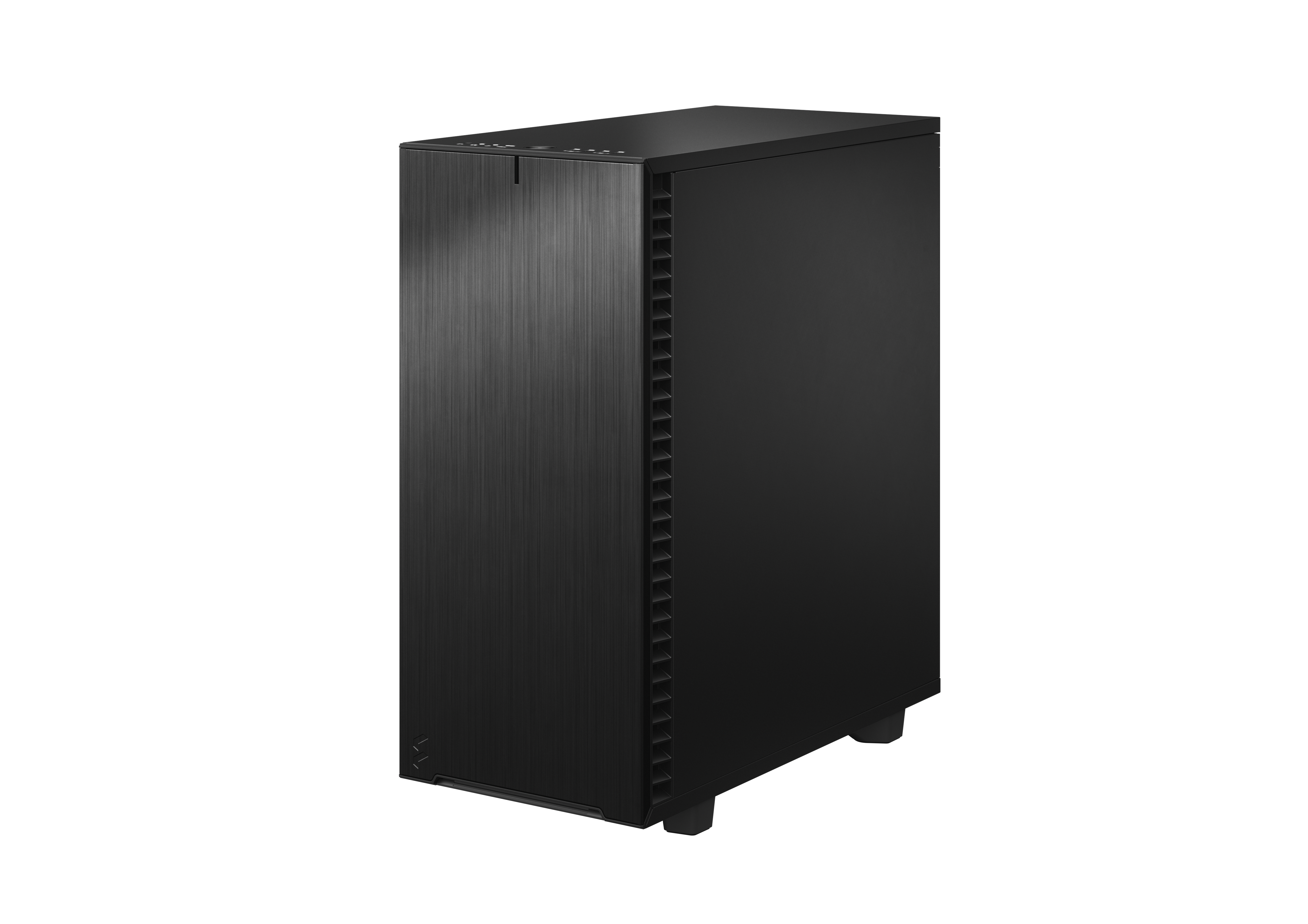 Fractal Design Define 7 Compact ATX Gaming Gehäuse Solid Schwarz mit Dämmung