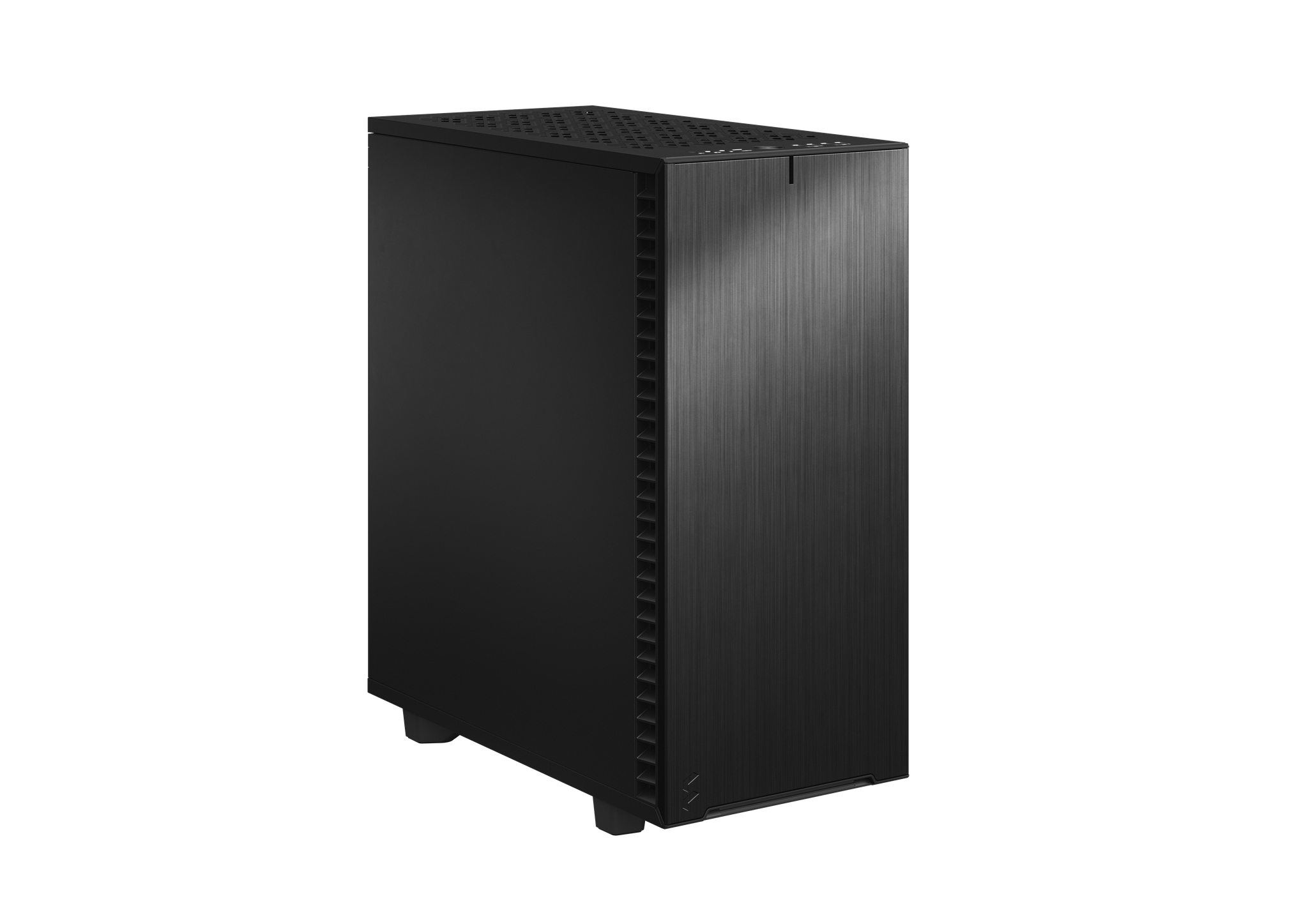 Fractal Design Define 7 Compact ATX Gaming Gehäuse Solid Schwarz mit Dämmung