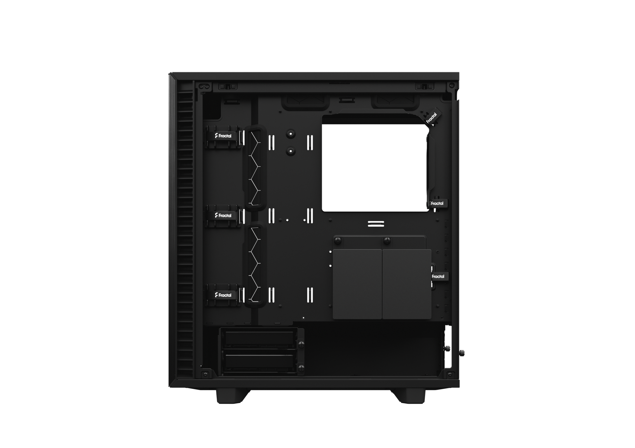 Fractal Design Define 7 Compact ATX Gaming Gehäuse Solid Schwarz TG