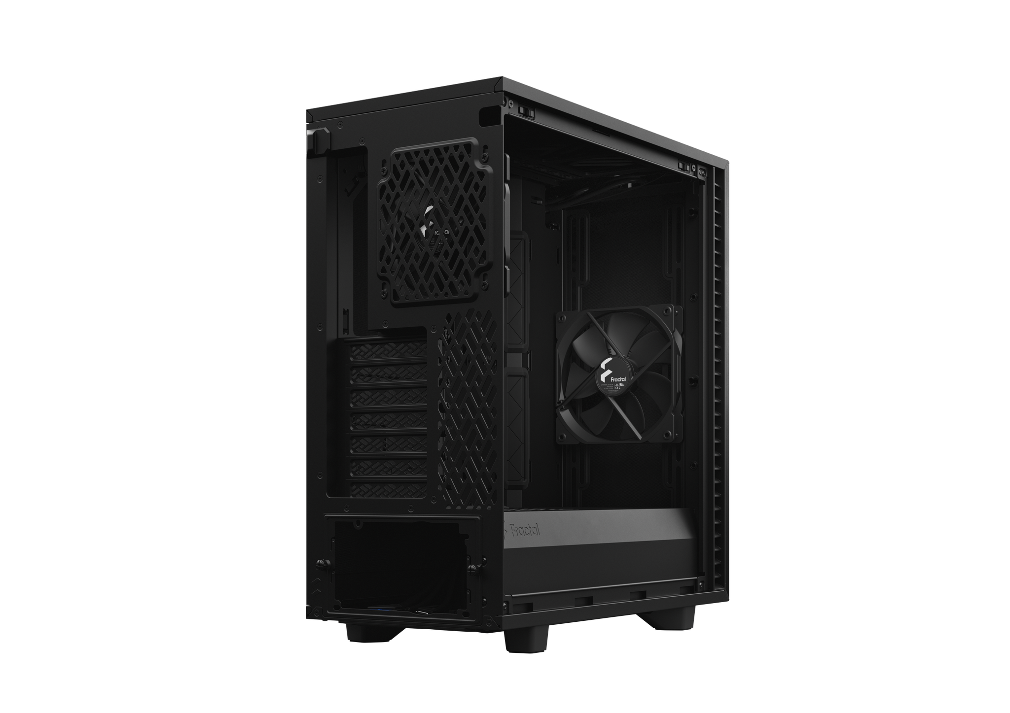 Fractal Design Define 7 Compact ATX Gaming Gehäuse Solid Schwarz TG