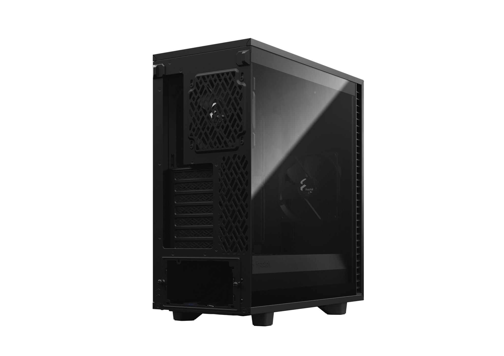 Fractal Design Define 7 Compact ATX Gaming Gehäuse Solid Schwarz TG