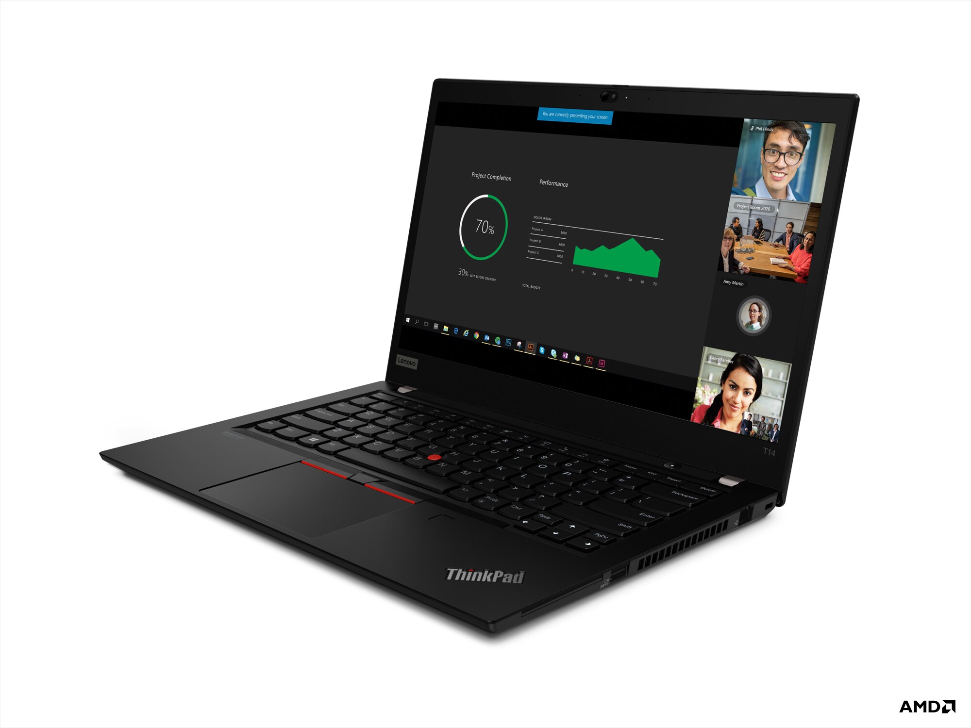 Lenovo ThinkPad T14 20UD0010GE R5-4650U Pro 16GB/256GB SSD 14"FHD W10P