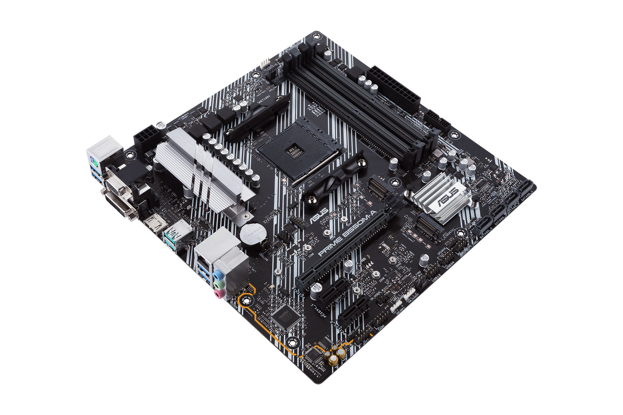 ASUS Prime B550M-A mATX Mainboard Sockel AM4 M.2/USB3.2/HDMI/DVI/VGA