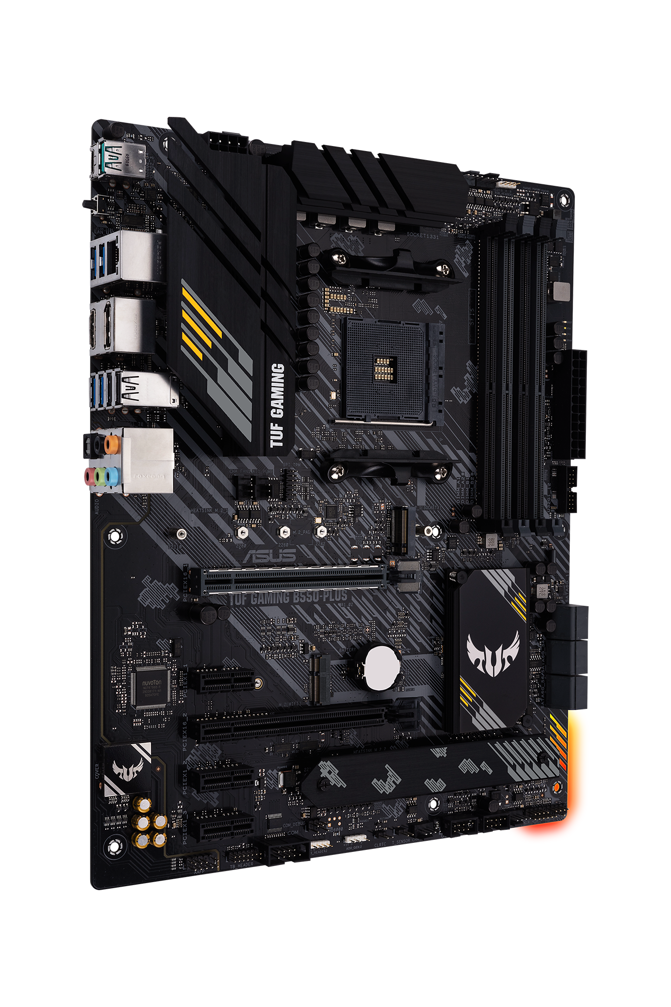 ASUS TUF Gaming B550-Plus Gaming Mini-ITX Mainboard Sockel AM4 M.2/USB/HDMI/DP