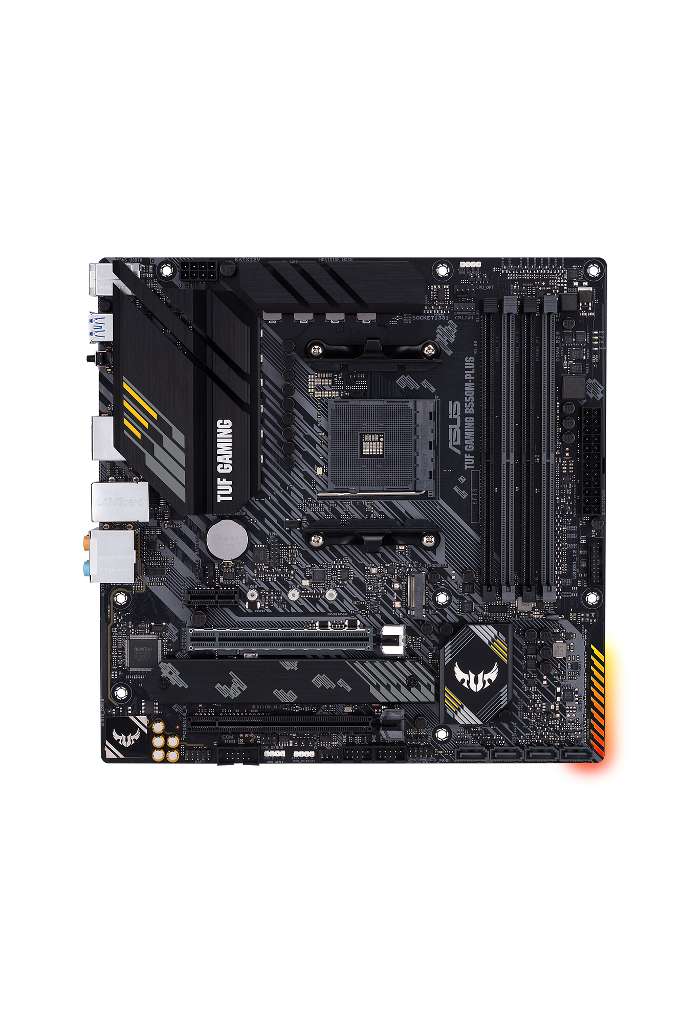 ASUS TUF Gaming B550M-Plus micro-ATX Mainboard Sockel AM4 M2/USB3.2/HDMI/DP