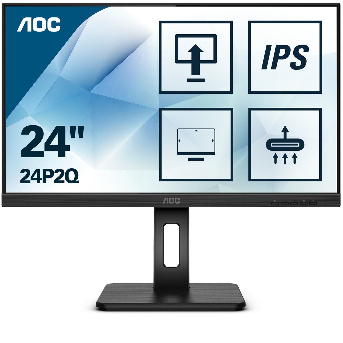 AOC 24P2Q 60,96cm (24") Full HD 16:9 VGA/DVI/HDMI/DP 4ms