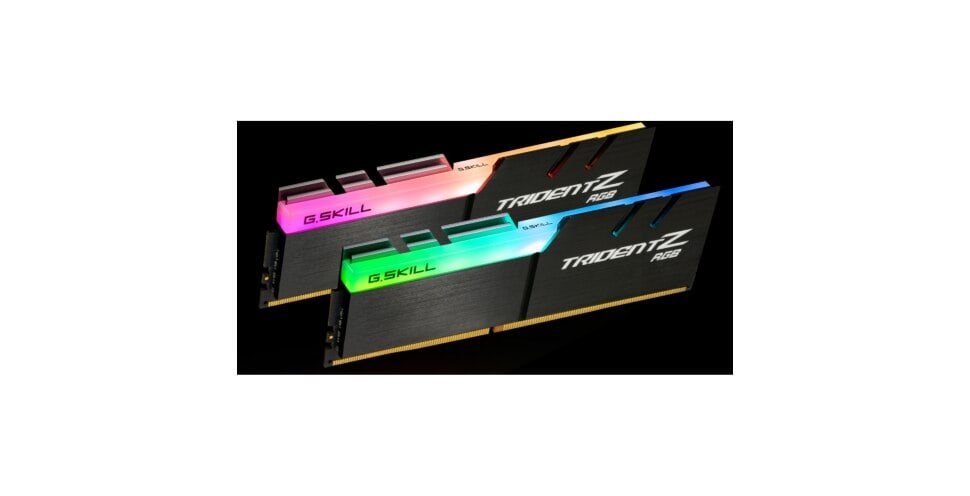 16GB (2x8GB) G.Skill Trident Z RGB DDR4-3000 CL14 (14-14-14-34) DIMM RAM Kit