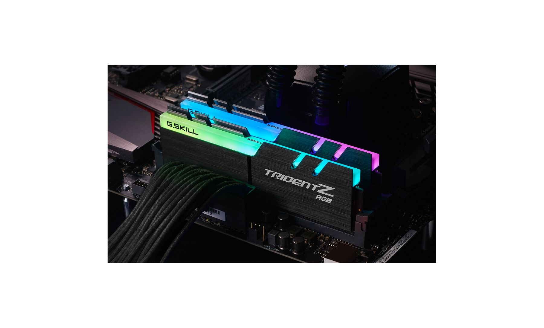 16GB (2x8GB) G.Skill Trident Z RGB DDR4-3000 CL14 (14-14-14-34) DIMM RAM Kit