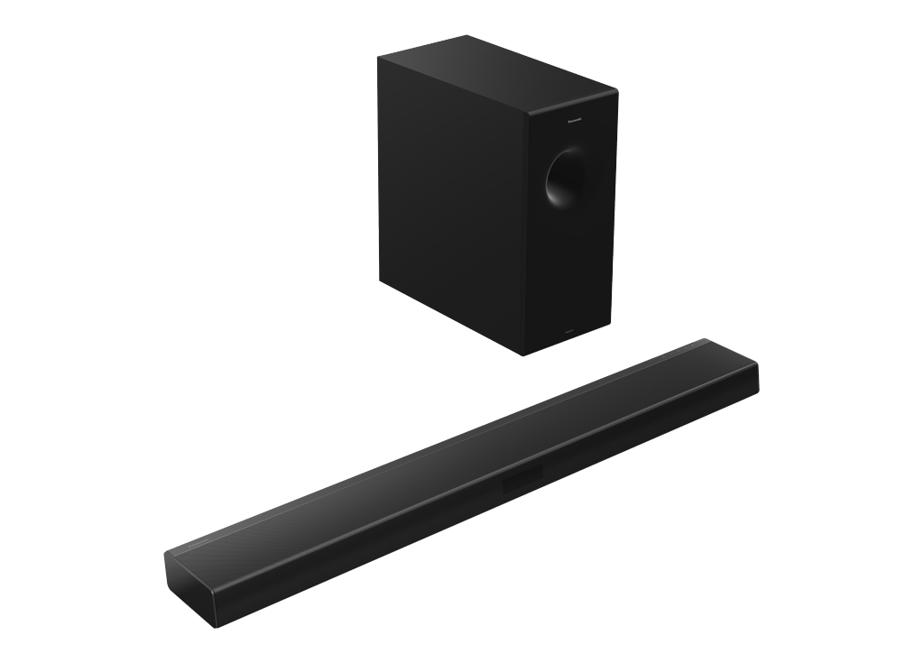 Panasonic SC-HTB600EGK 2.1 Soundbar mit kabellosem Subwoofer &amp; Bluetooth 360W