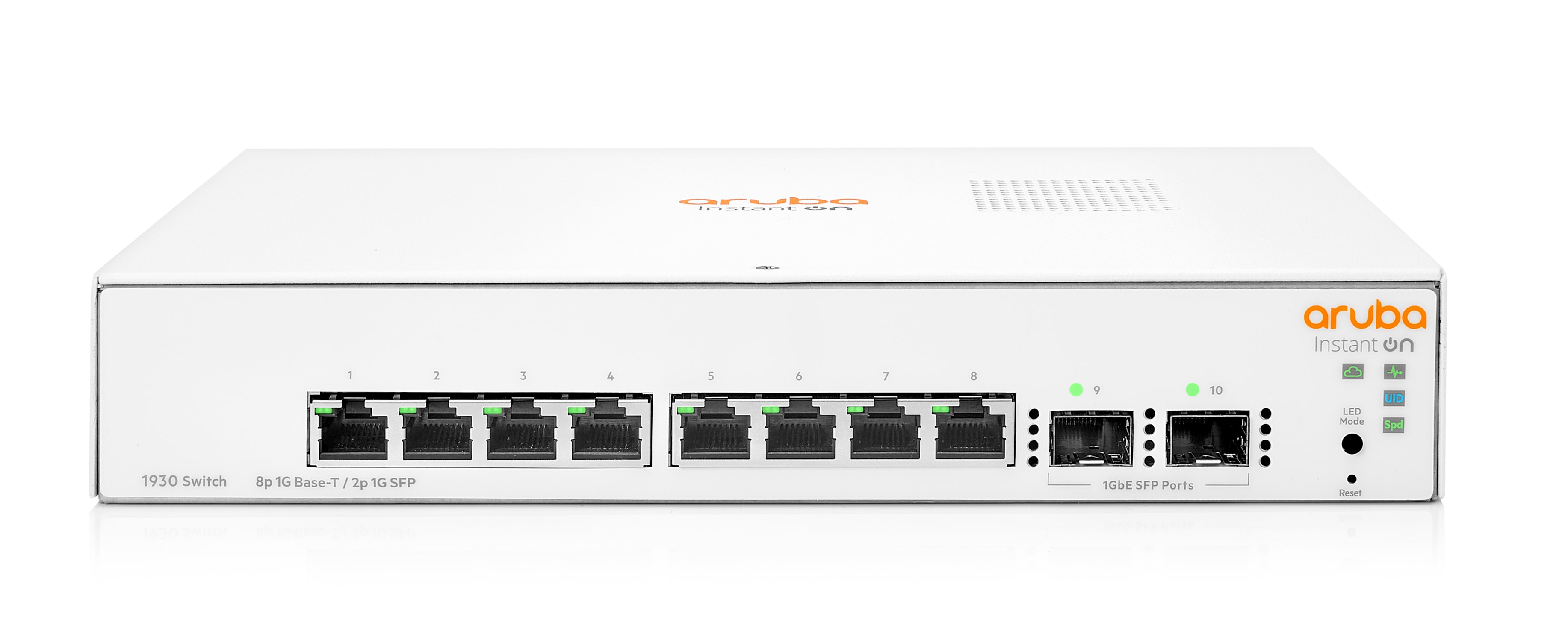 HPE Aruba Instant On 1930-8G-2SFP Web Managed Switch