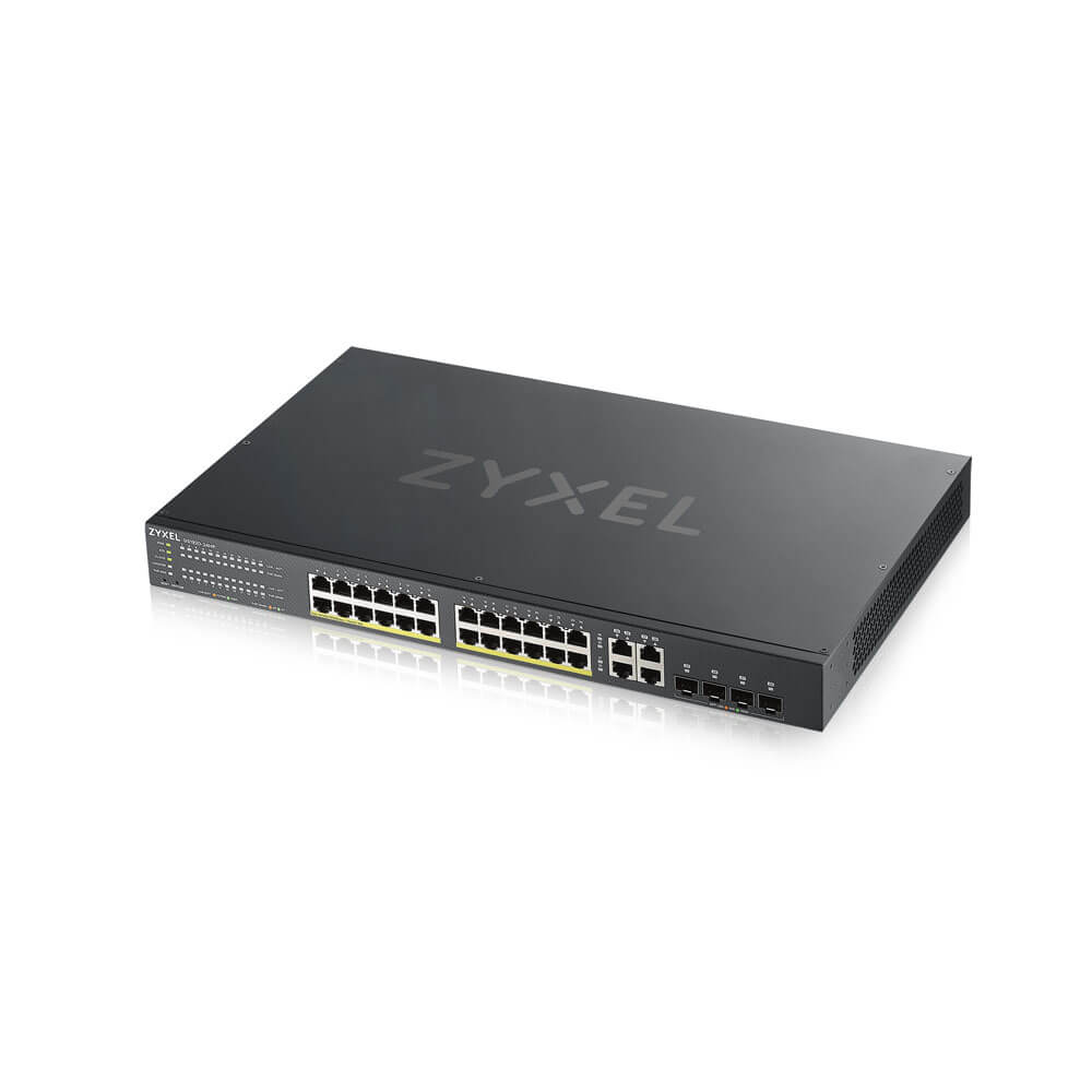 ZyXEL GS1920-24HPv2 Smart Switch (24x 10Gigabit PoE+)