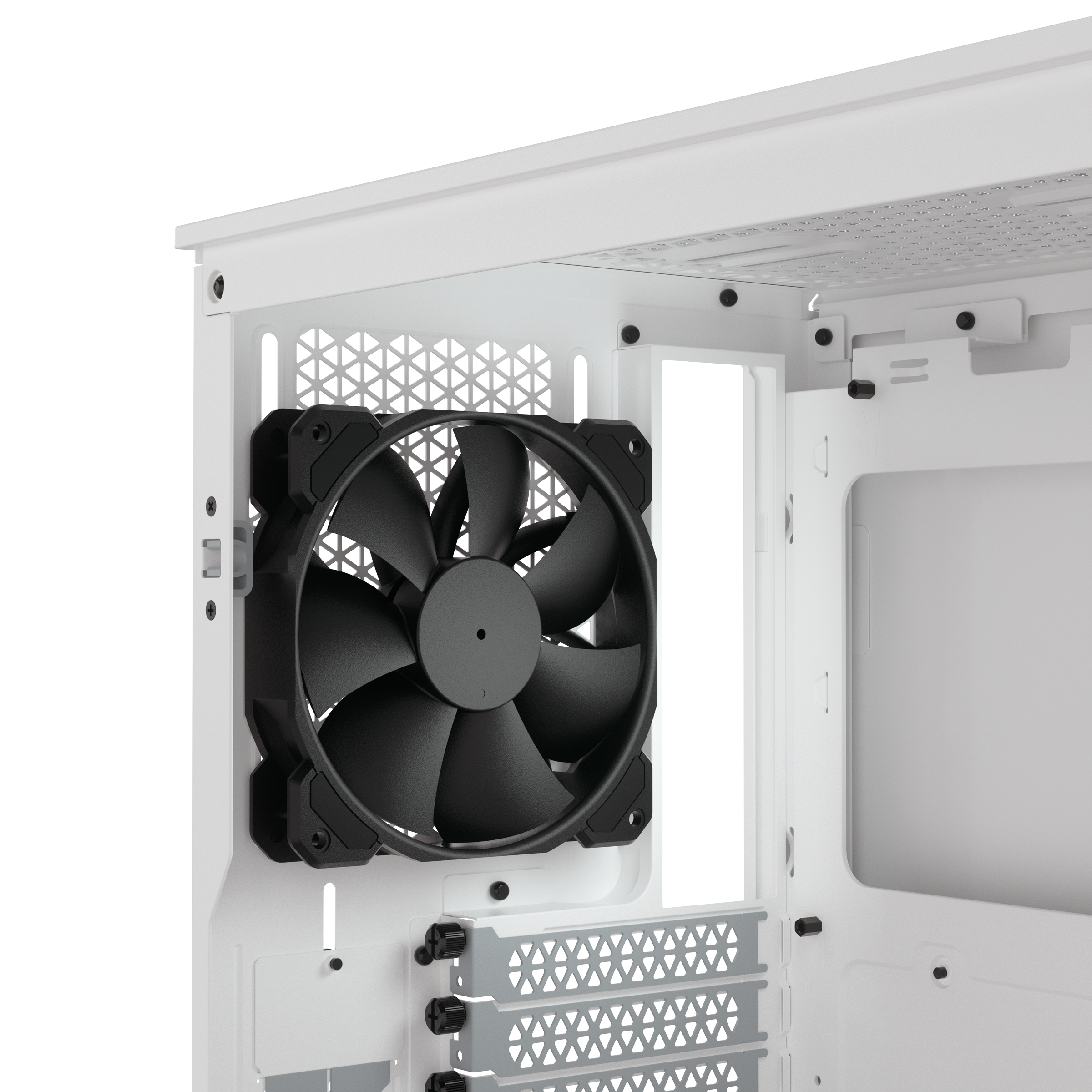 Corsair 4000D Airflow weiß Midi Tower ATX Gaming Gehäuse TG Seitenfenster