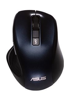ASUS MW202 Optische Wireless Maus schwarz blau