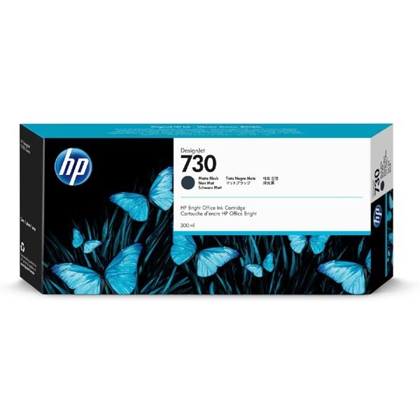 HP 730 Original Toner Mattschwarz 300ml