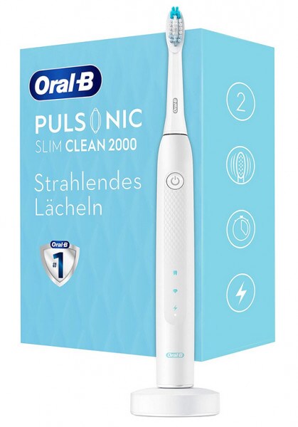 Oral-B Pulsonic Slim Clean 2000 White Elektrische Zahnbürste